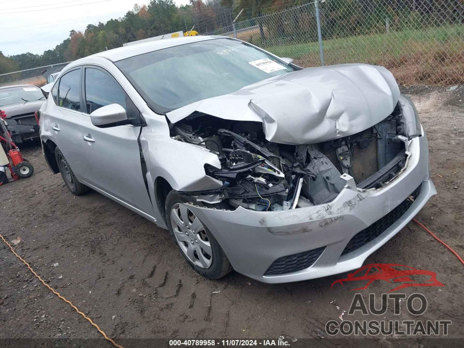 NISSAN SENTRA 2016 - 3N1AB7AP9GY241335