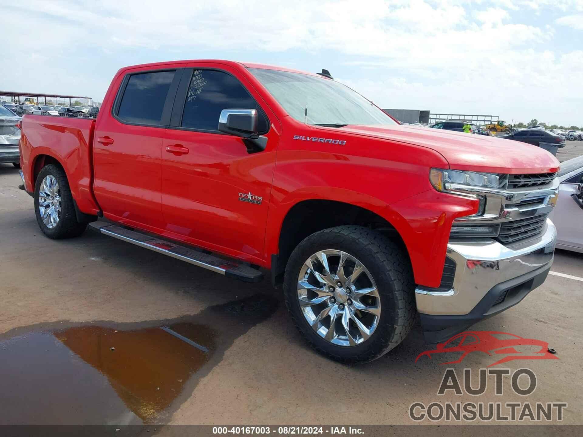 CHEVROLET SILVERADO 1500 2021 - 3GCPWCED7MG223664