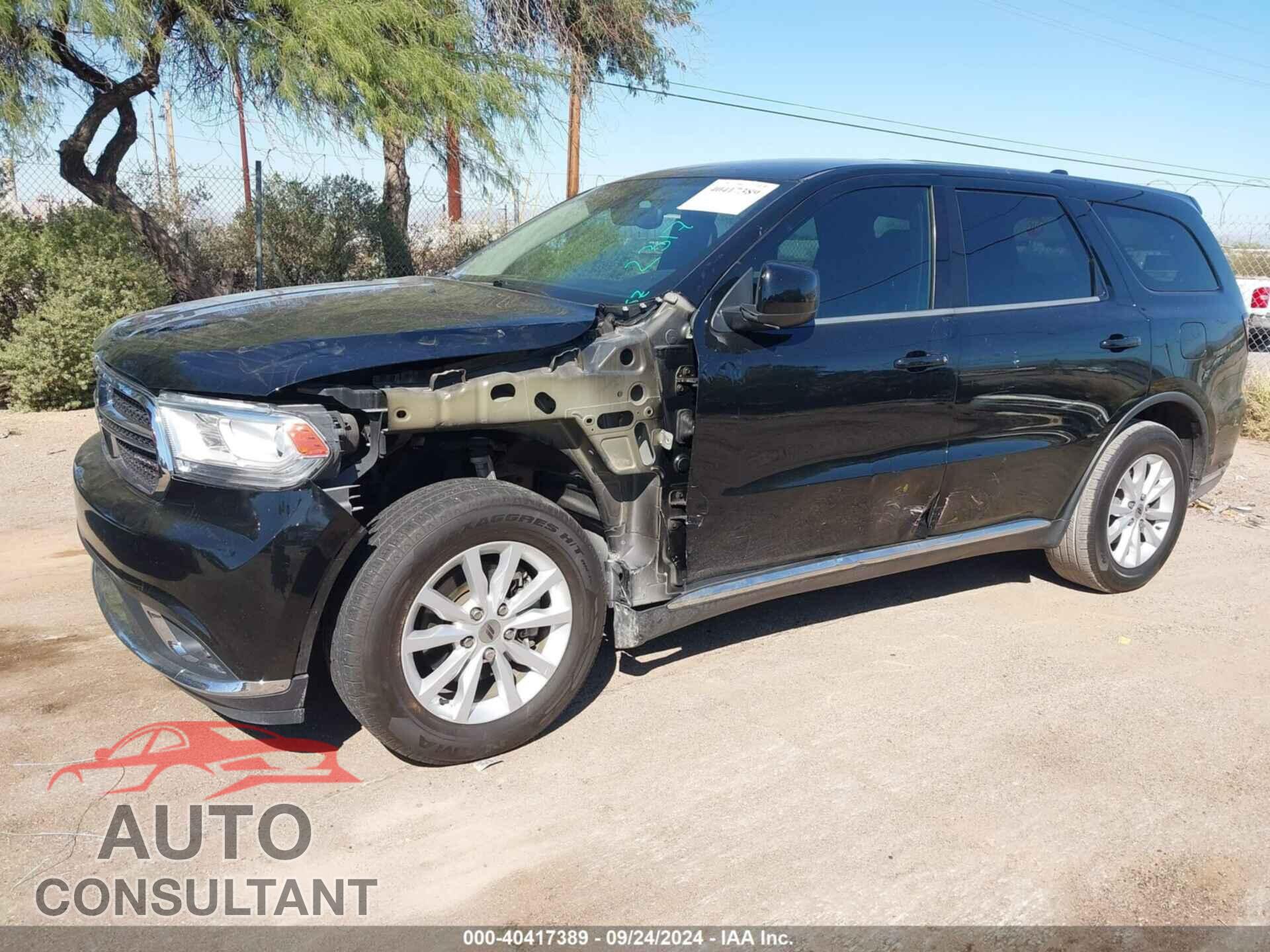 DODGE DURANGO 2020 - 1C4RDHAG2LC380399