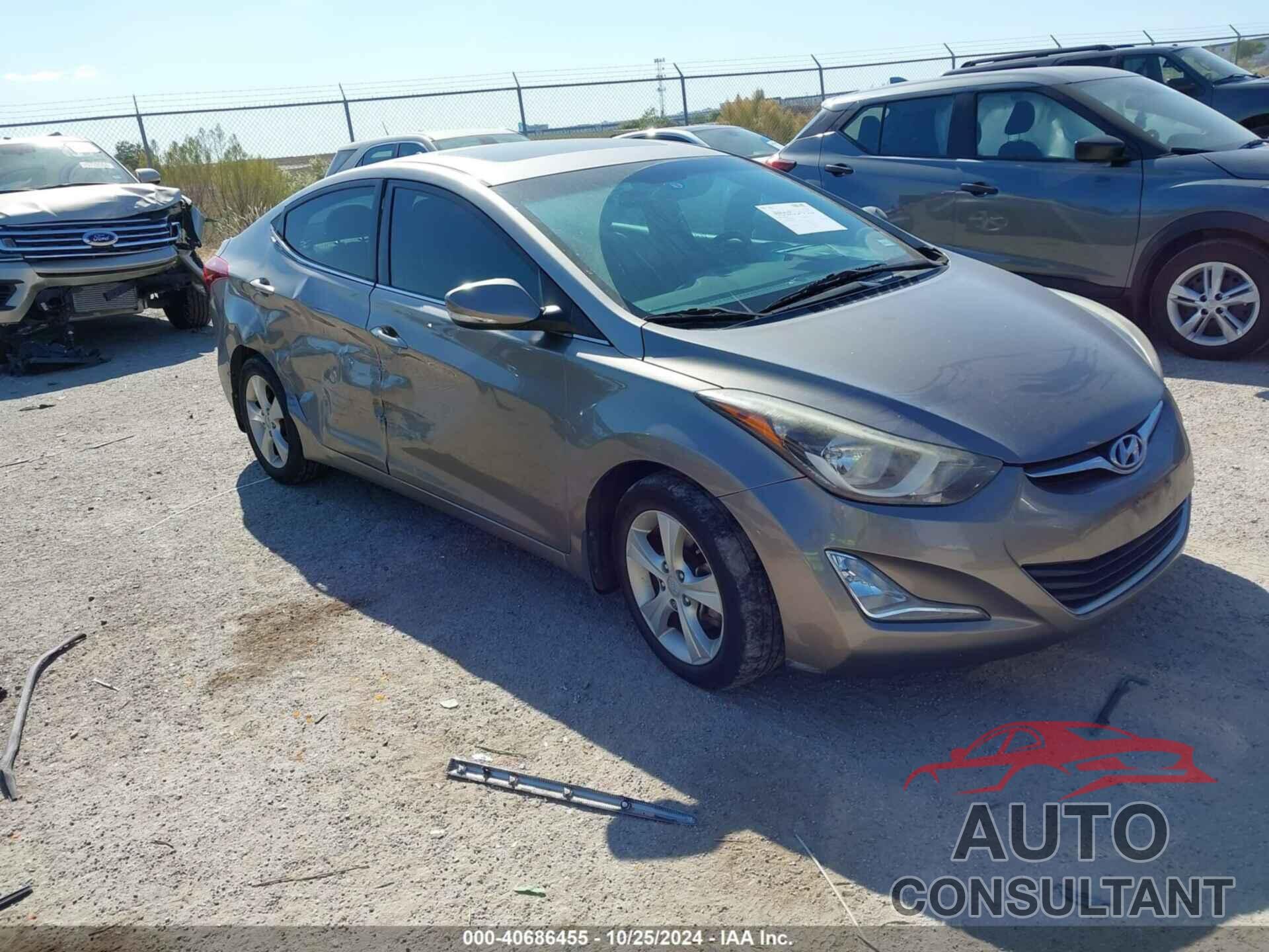 HYUNDAI ELANTRA 2016 - 5NPDH4AE4GH676203