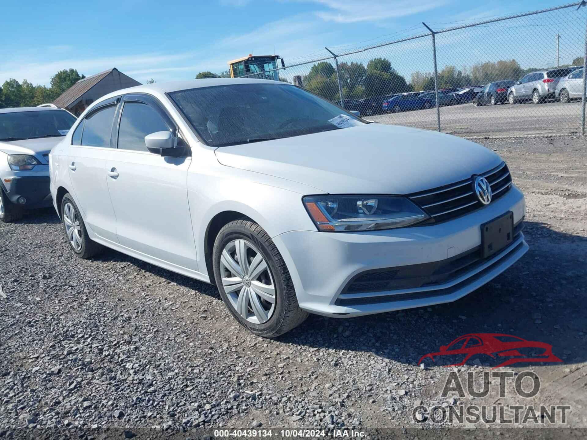 VOLKSWAGEN JETTA 2017 - 3VW2B7AJ3HM374787