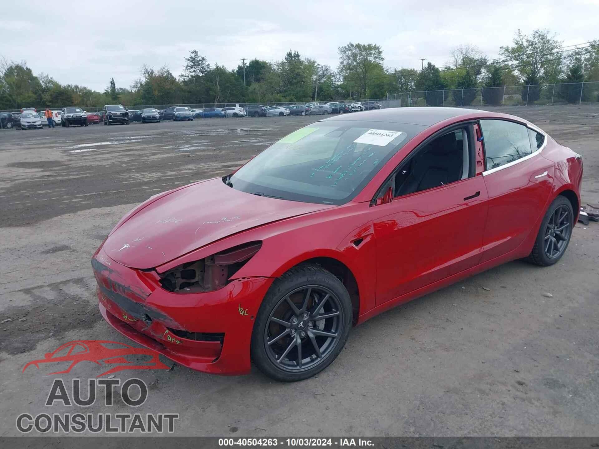 TESLA MODEL 3 2018 - 5YJ3E1EB0JF054593