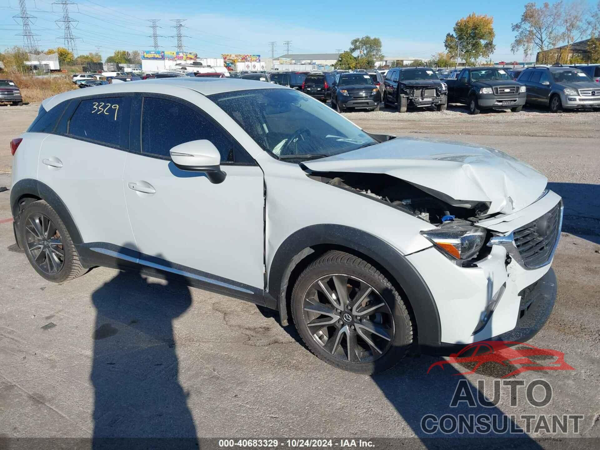 MAZDA CX-3 2016 - JM1DKBD73G0104572