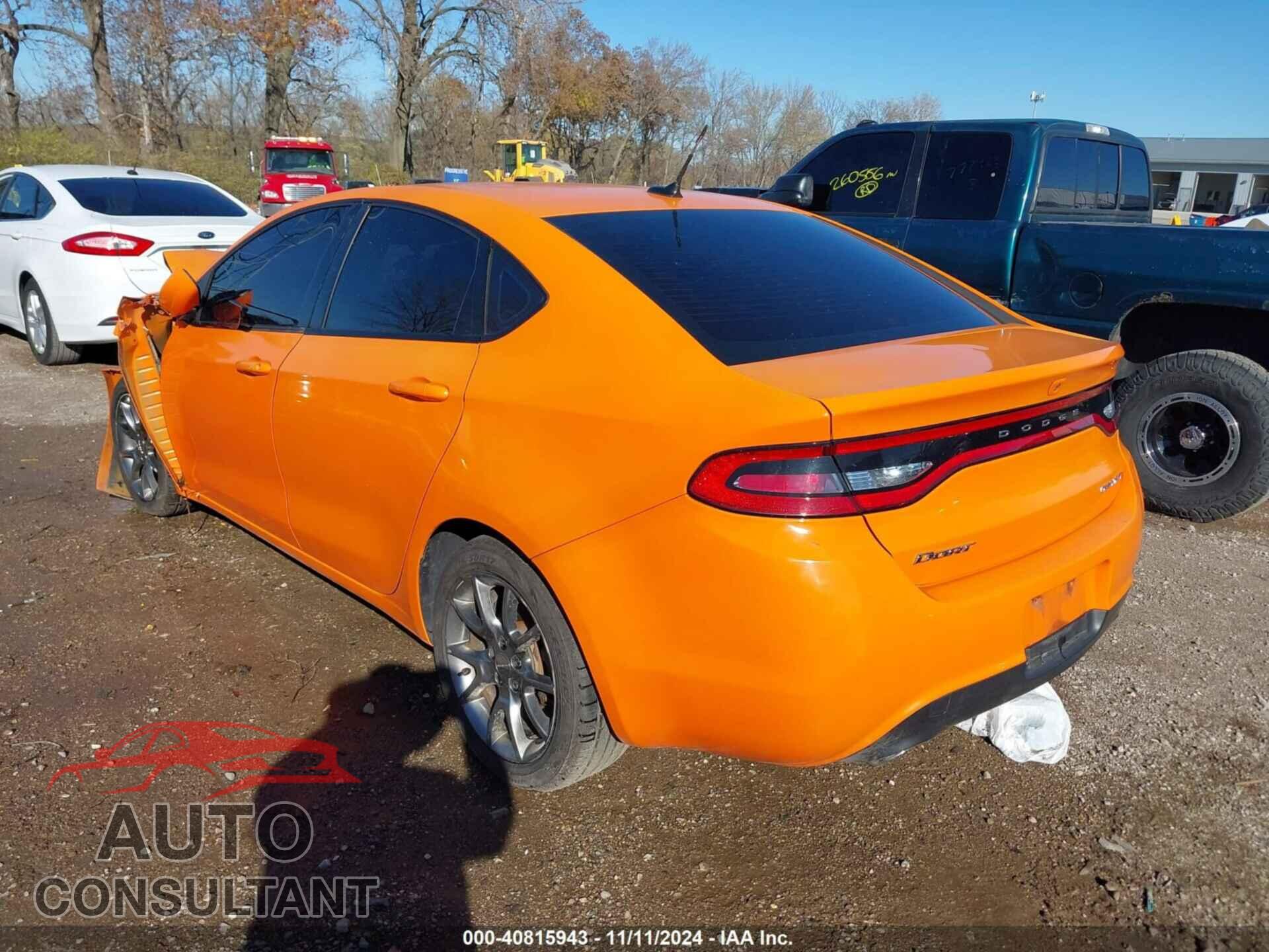 DODGE DART 2013 - 1C3CDFBA8DD333611