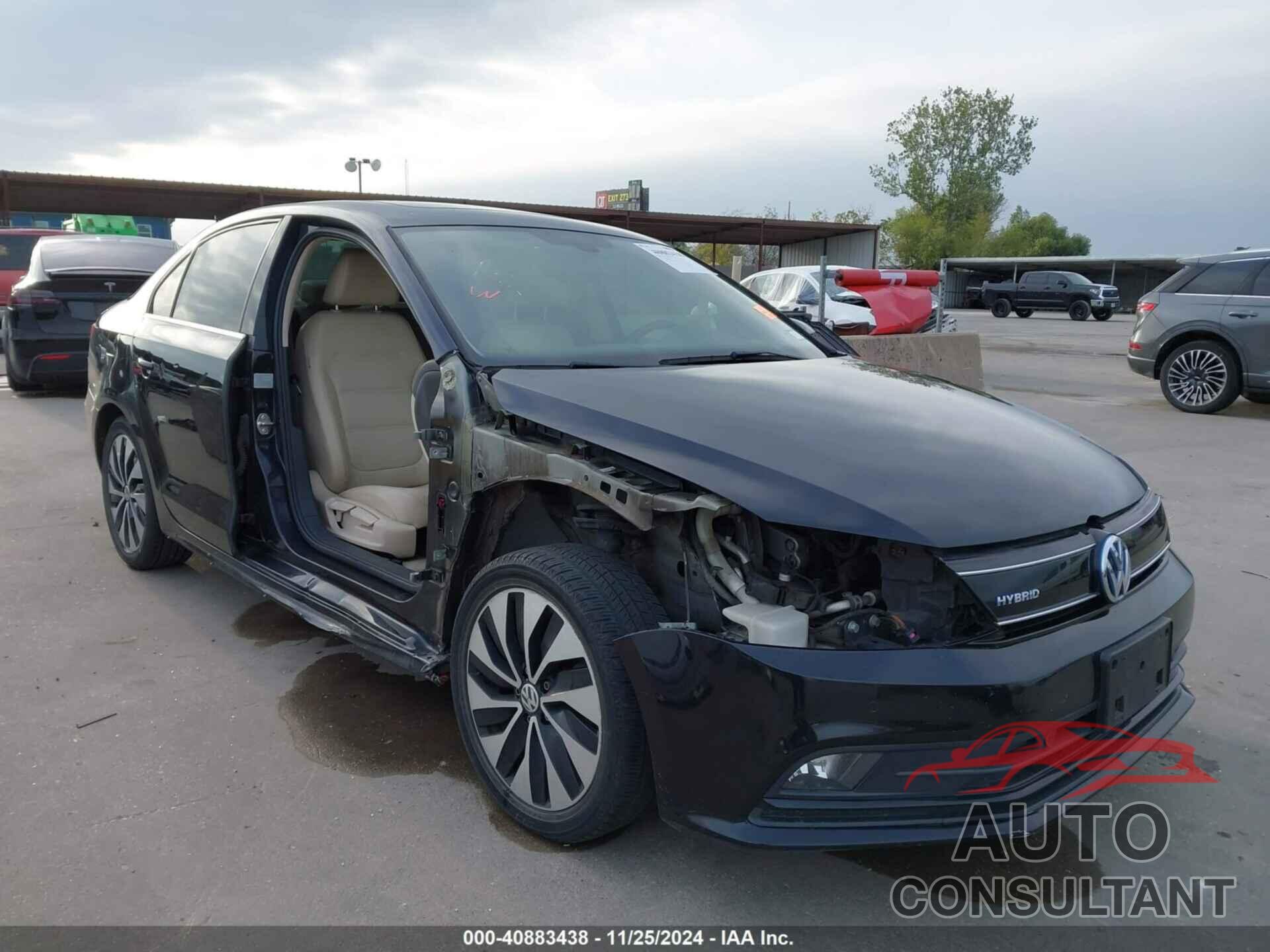 VOLKSWAGEN JETTA HYBRID 2015 - 3VW637AJ4FM402673