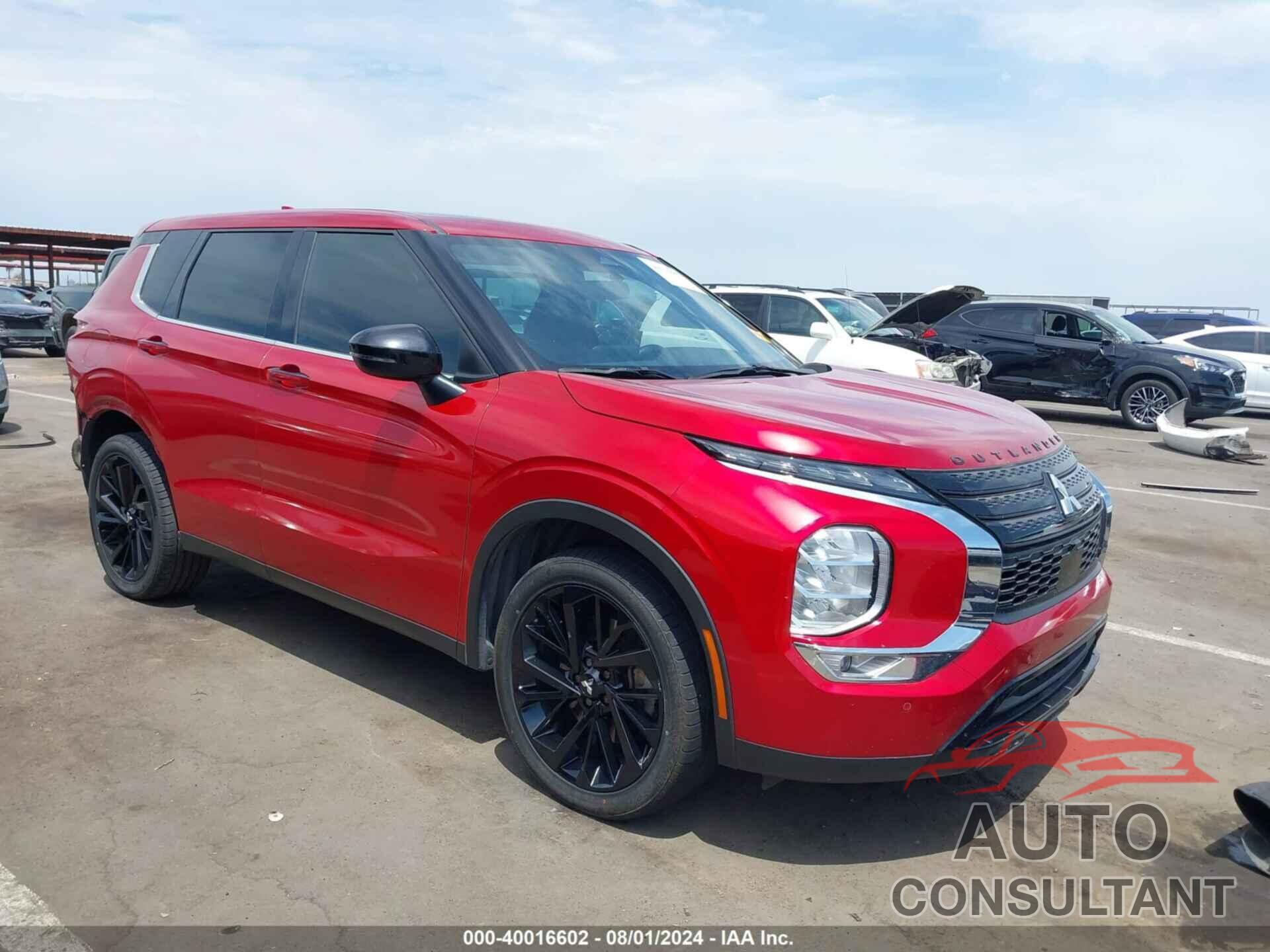 MITSUBISHI OUTLANDER 2022 - JA4J3UA80NZ078511