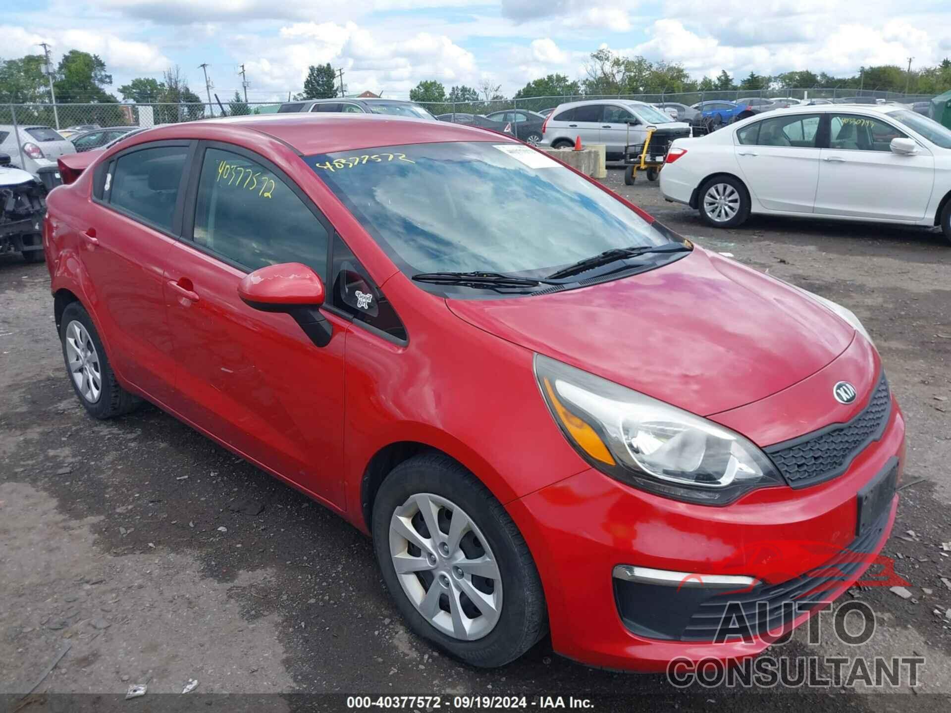 KIA RIO 2017 - KNADM4A34H6111632