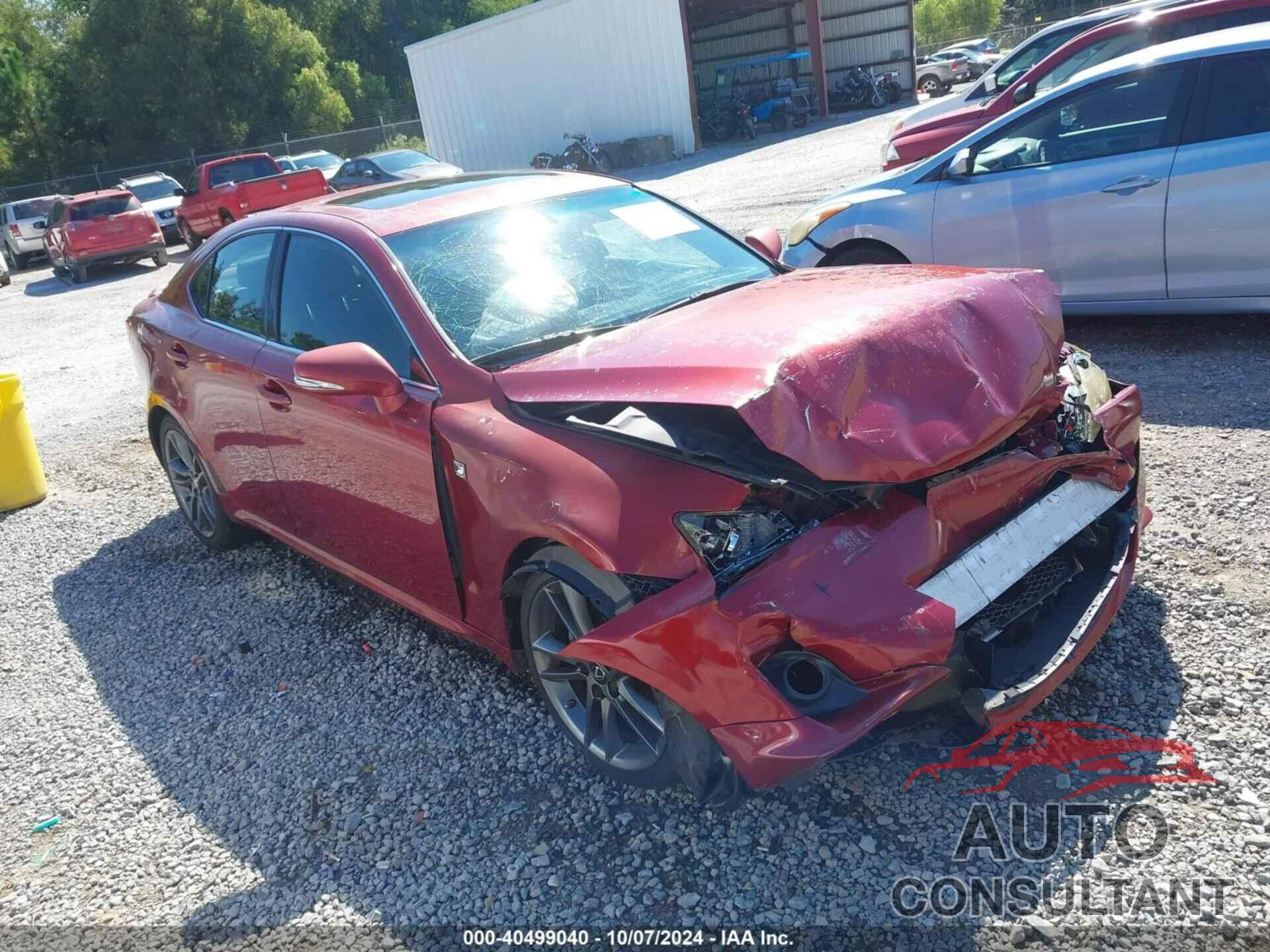 LEXUS IS 250 2012 - JTHBF5C26C5173223