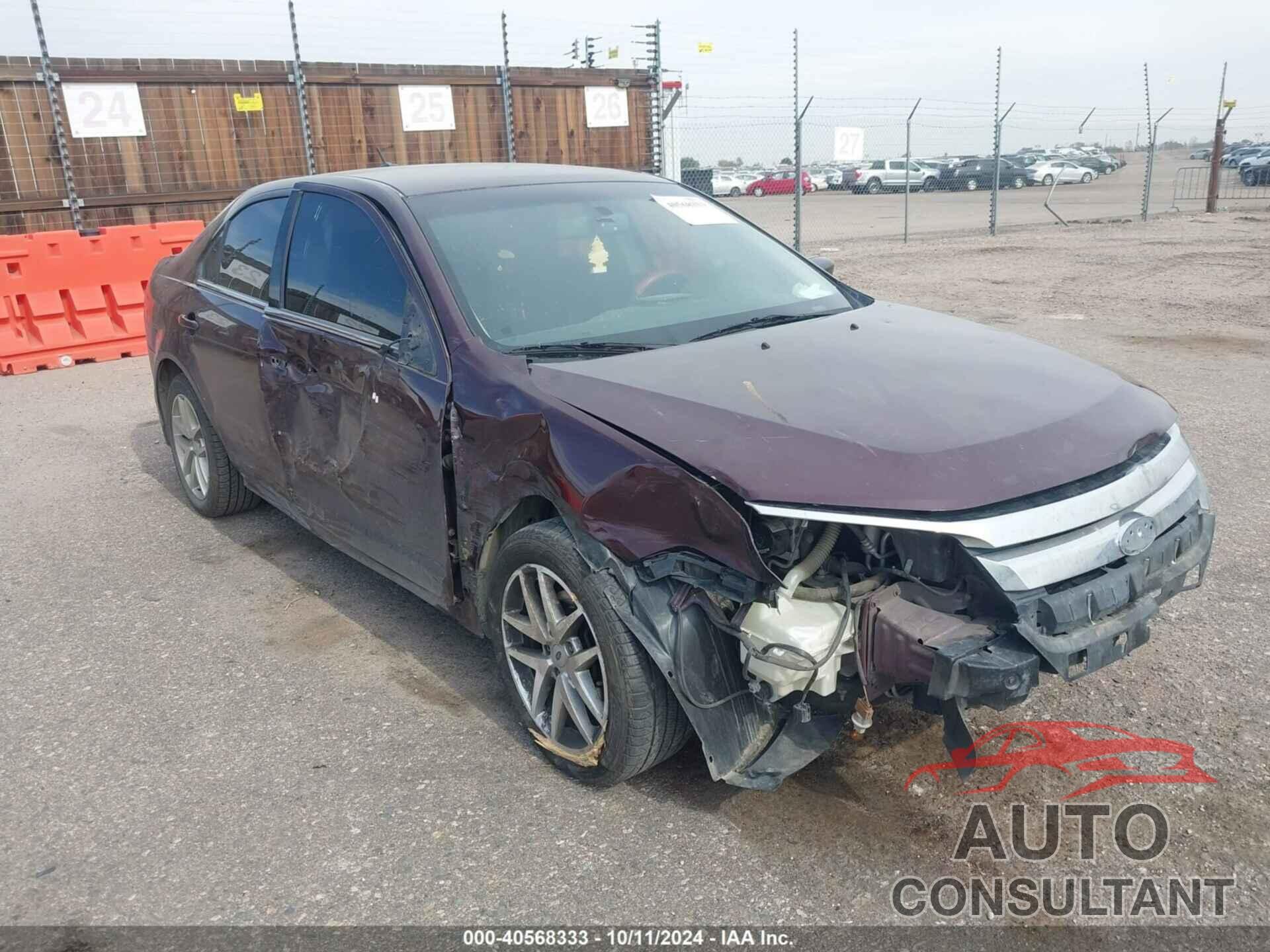 FORD FUSION 2012 - 3FAHP0JG4CR398544