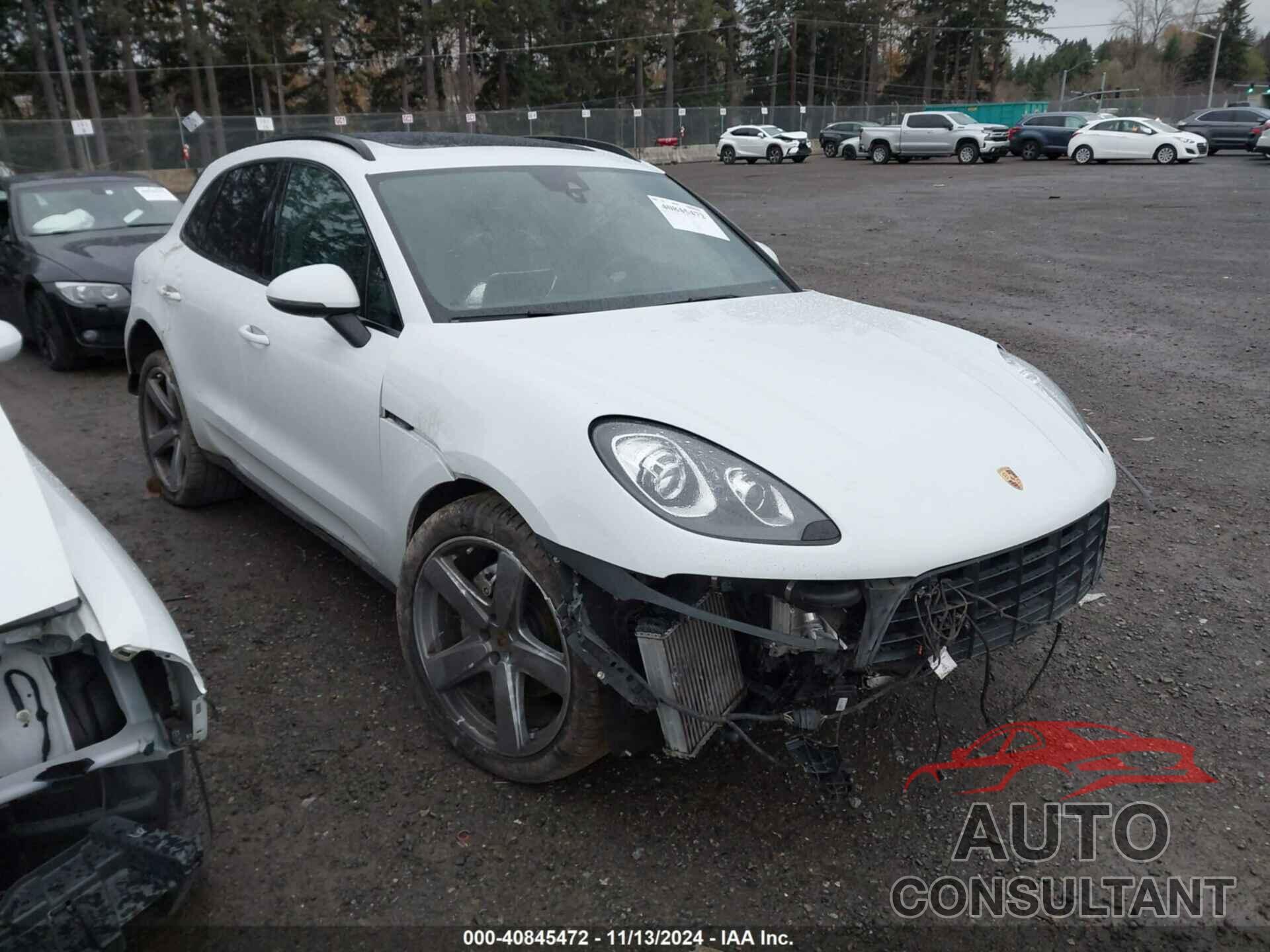 PORSCHE MACAN 2017 - WP1AB2A57HLB20116