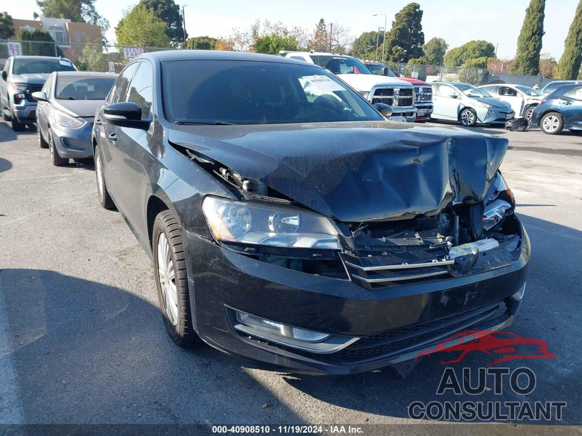 VOLKSWAGEN PASSAT 2014 - 1VWAT7A33EC099574