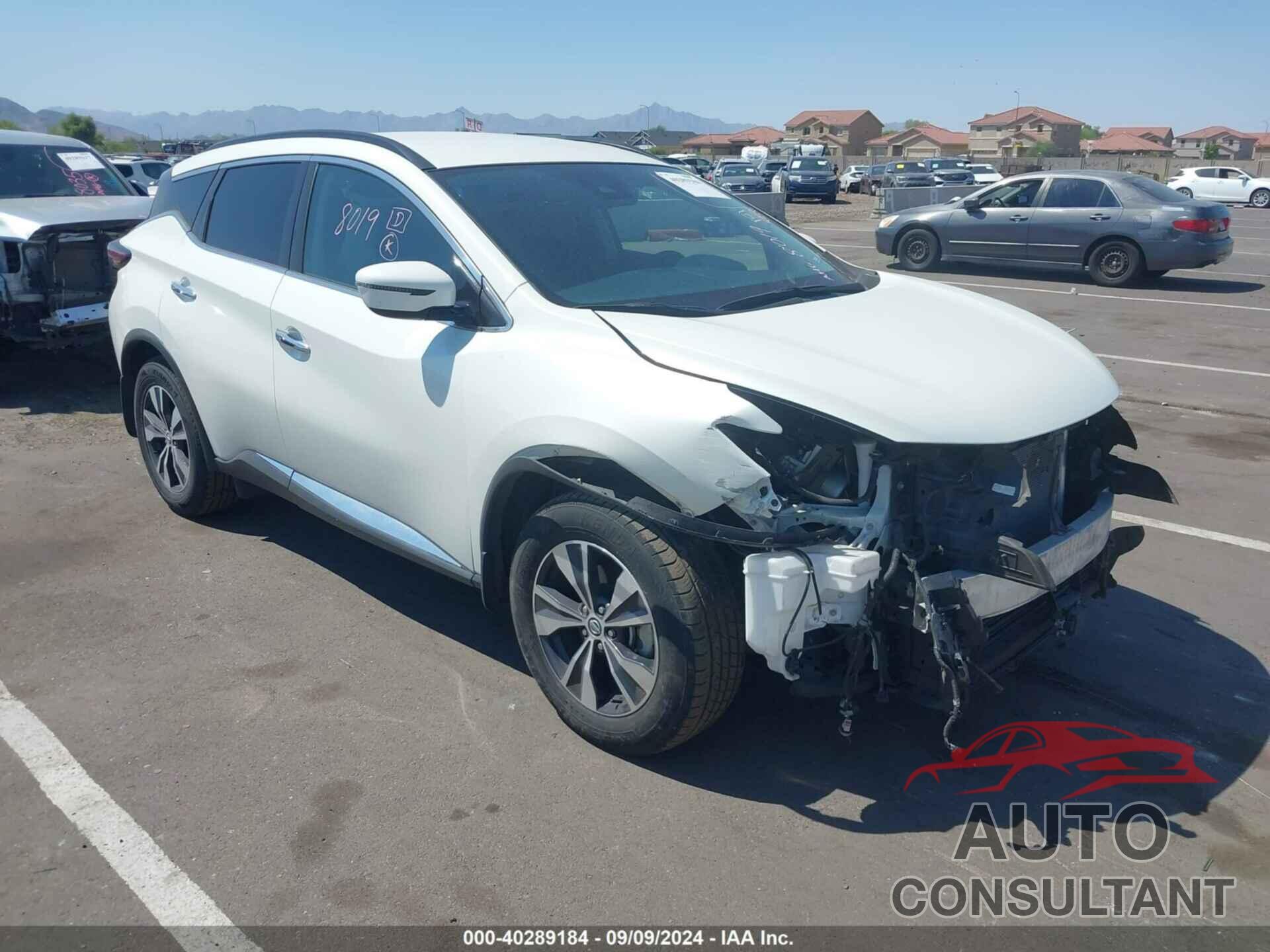 NISSAN MURANO 2022 - 5N1AZ2BS2NC127564