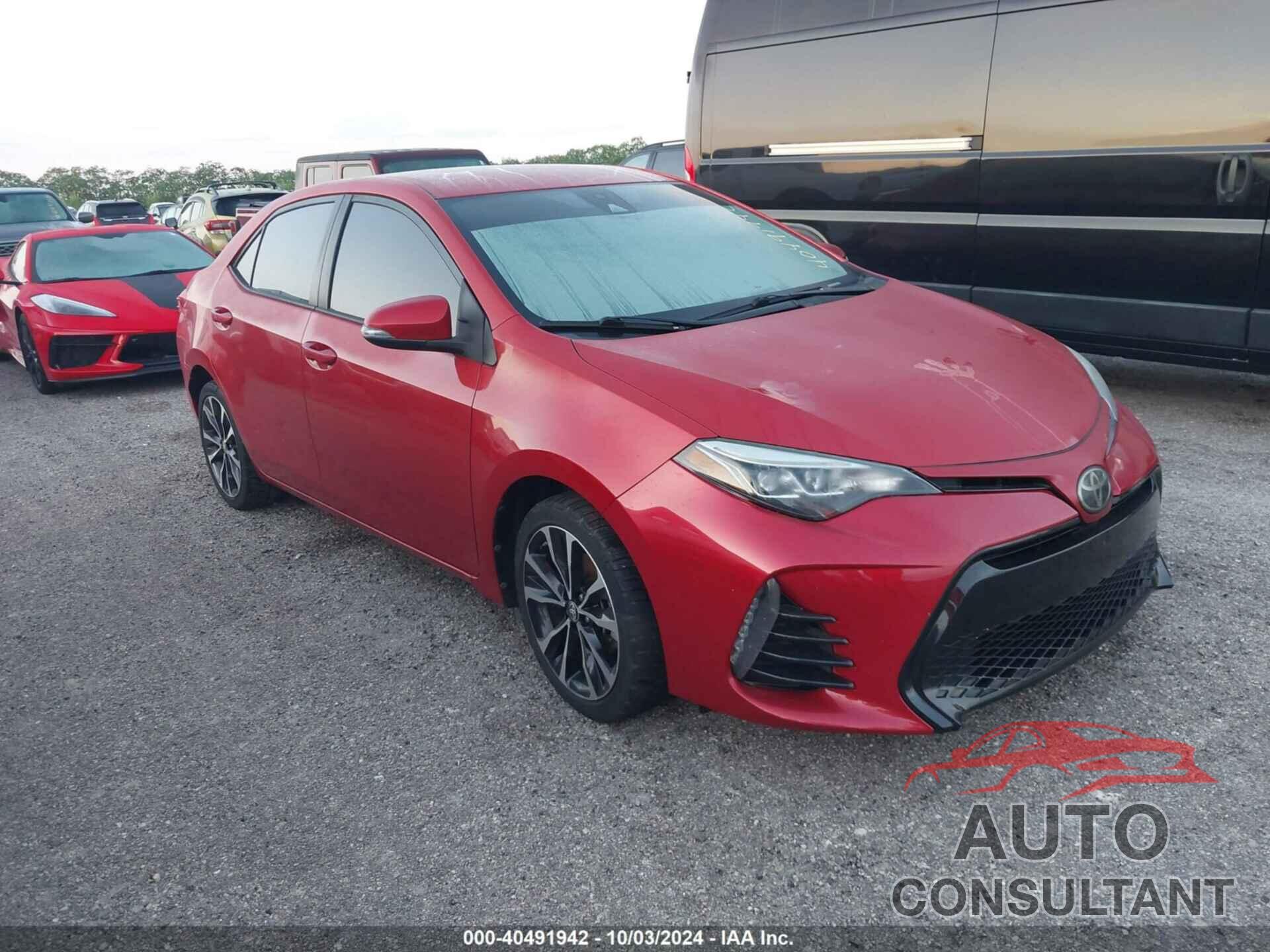 TOYOTA COROLLA 2019 - 5YFBURHE5KP869364