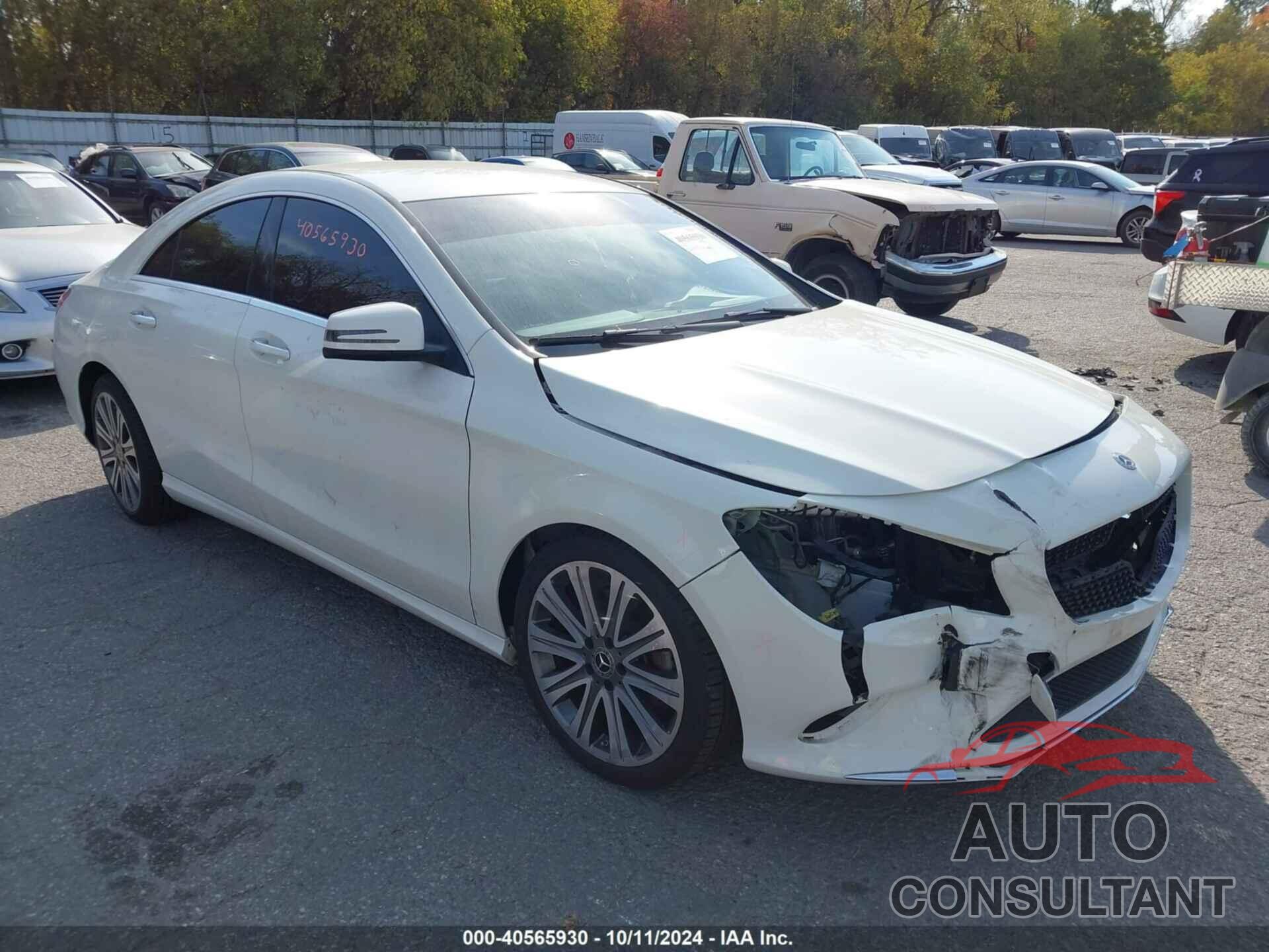 MERCEDES-BENZ CLA 250 2018 - WDDSJ4GB1JN589123