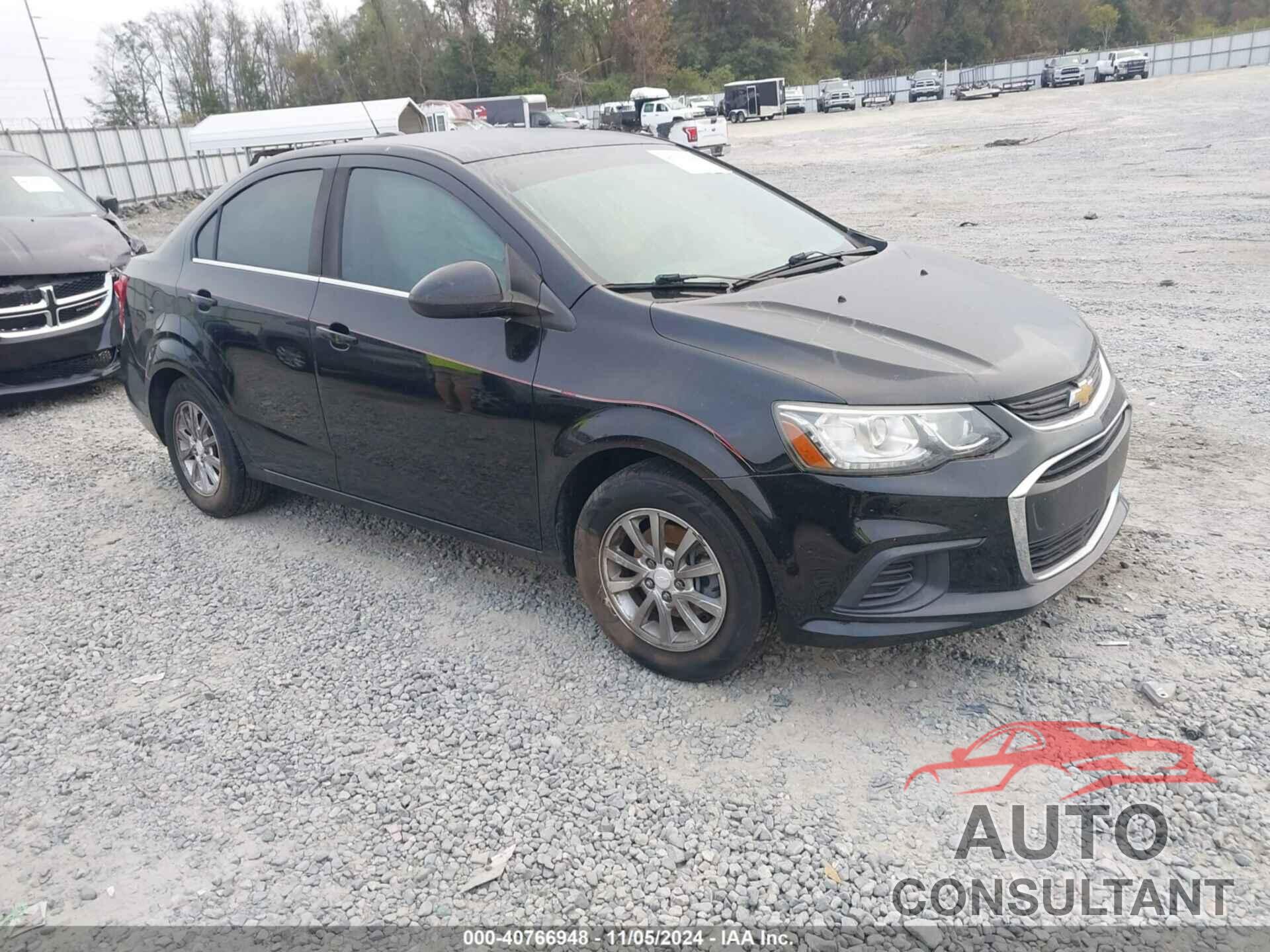 CHEVROLET SONIC 2017 - 1G1JD5SH0H4115803