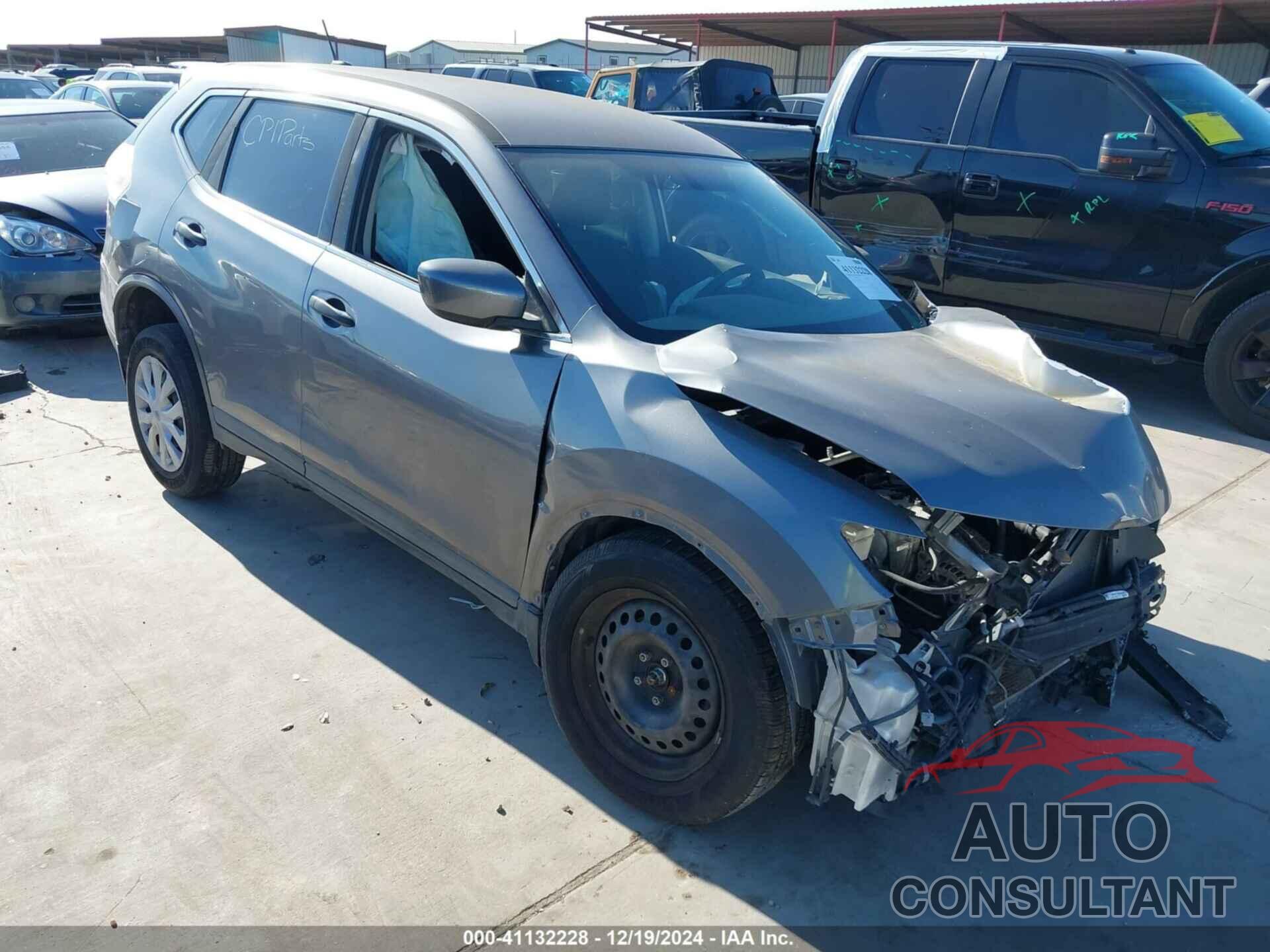 NISSAN ROGUE 2016 - KNMAT2MT9GP664472