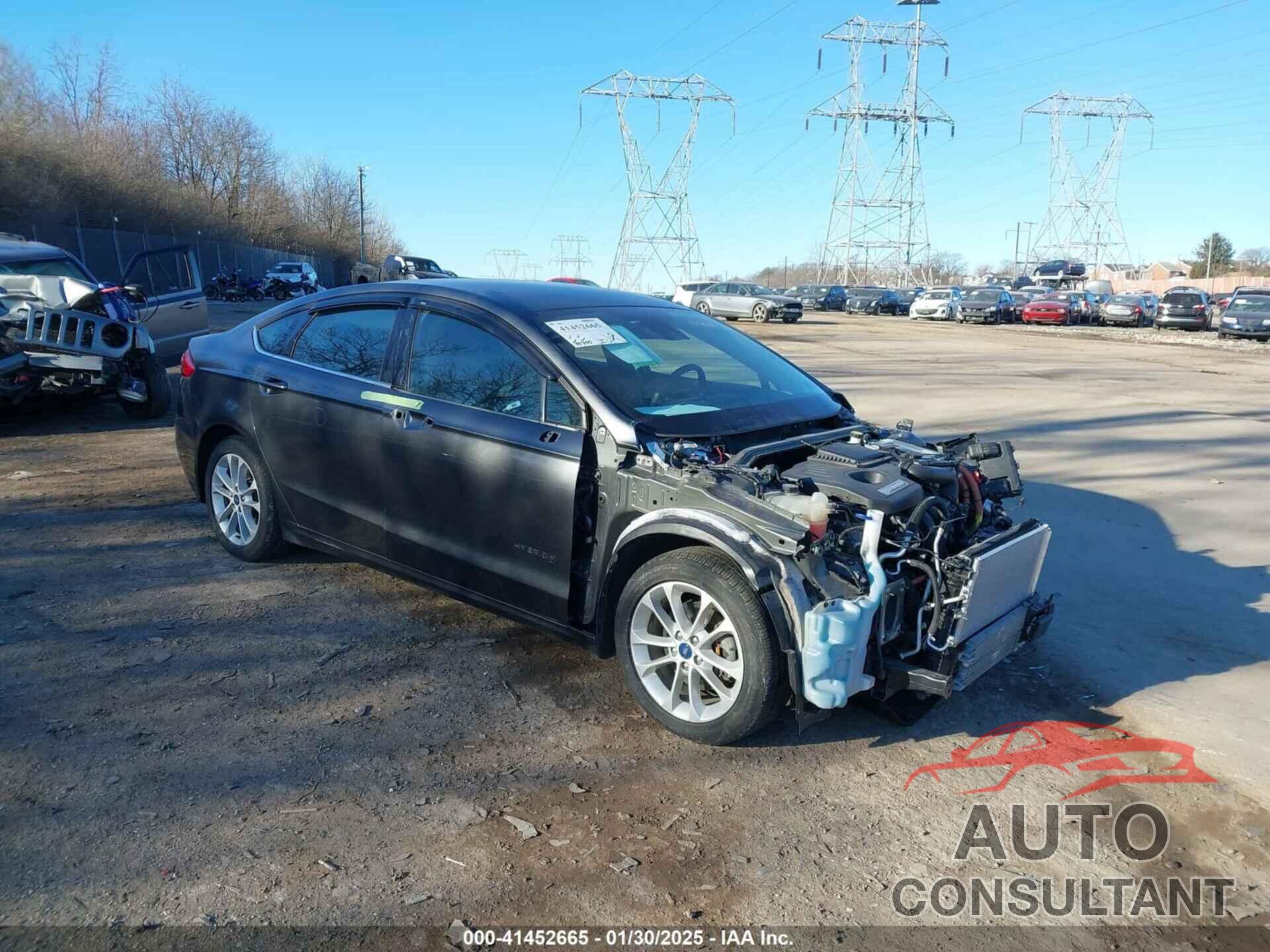 FORD FUSION HYBRID 2019 - 3FA6P0LU0KR101214