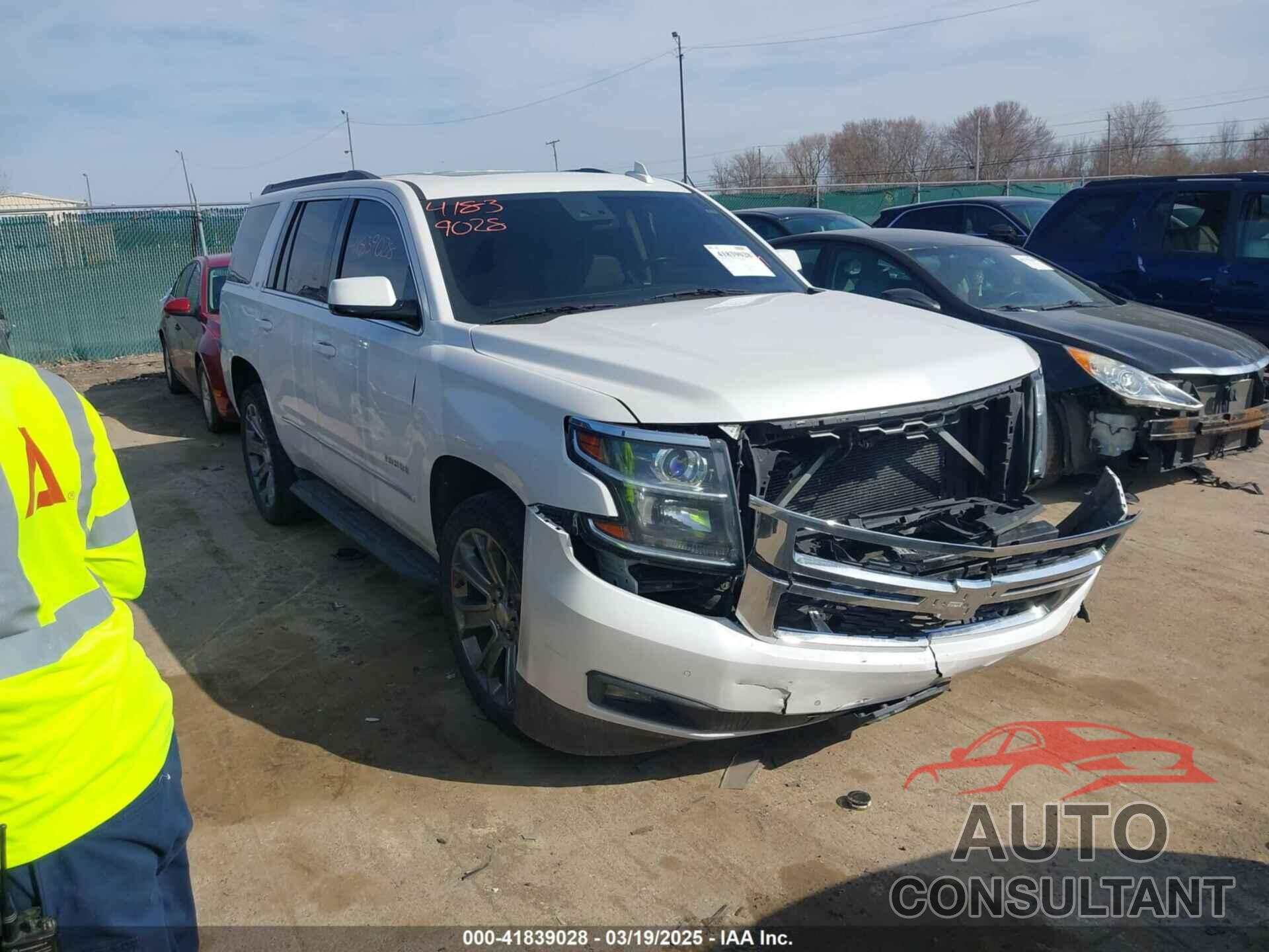 CHEVROLET TAHOE 2016 - 1GNSKBKC8GR391160