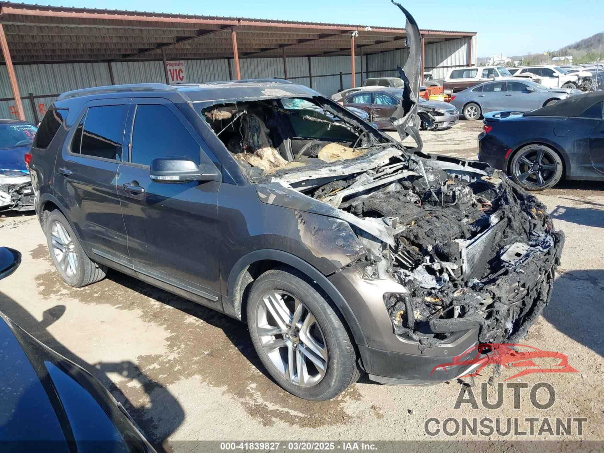 FORD EXPLORER 2016 - 1FM5K7D89GGA34329