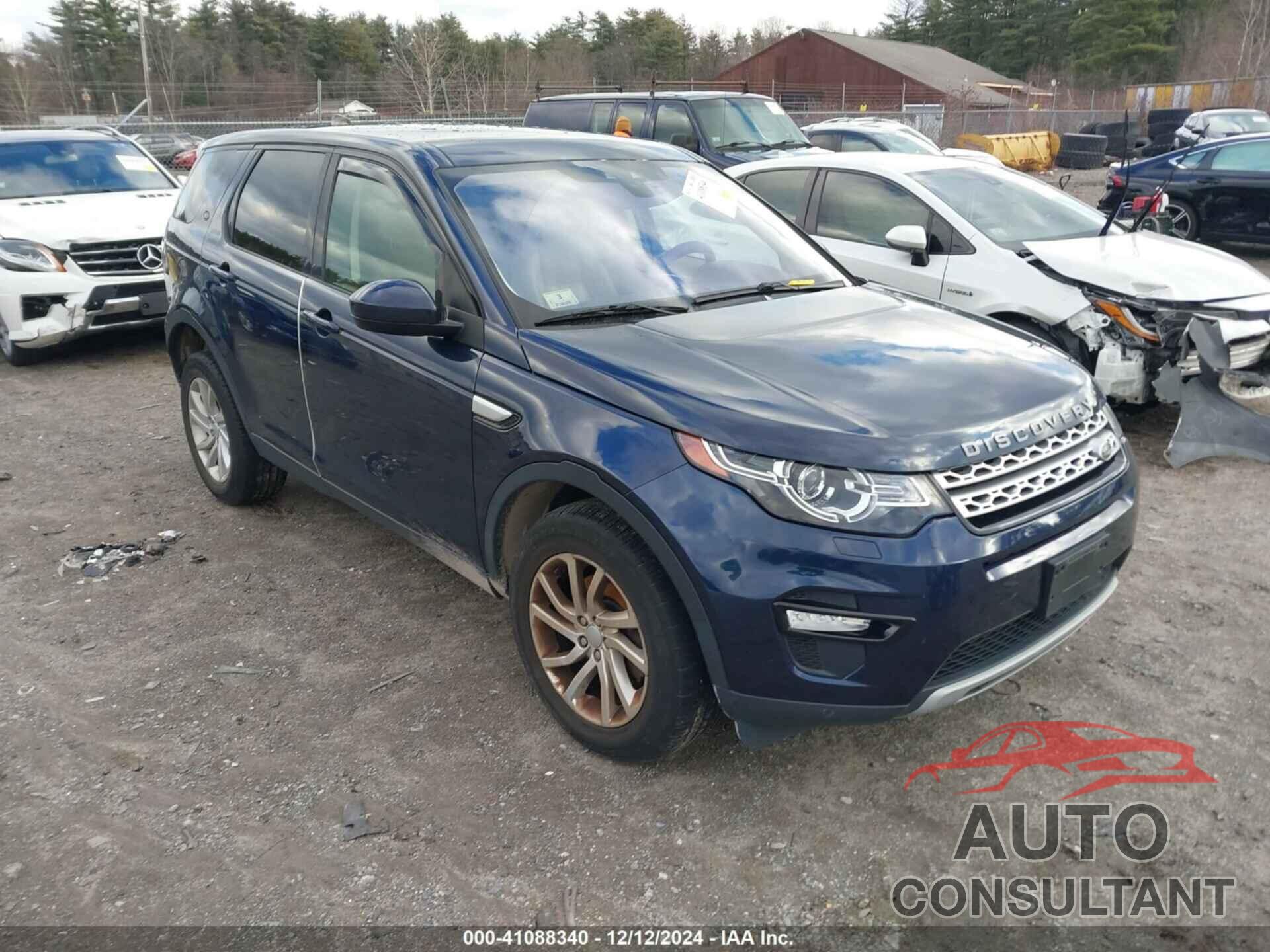 LAND ROVER DISCOVERY SPORT 2017 - SALCR2BG1HH651152