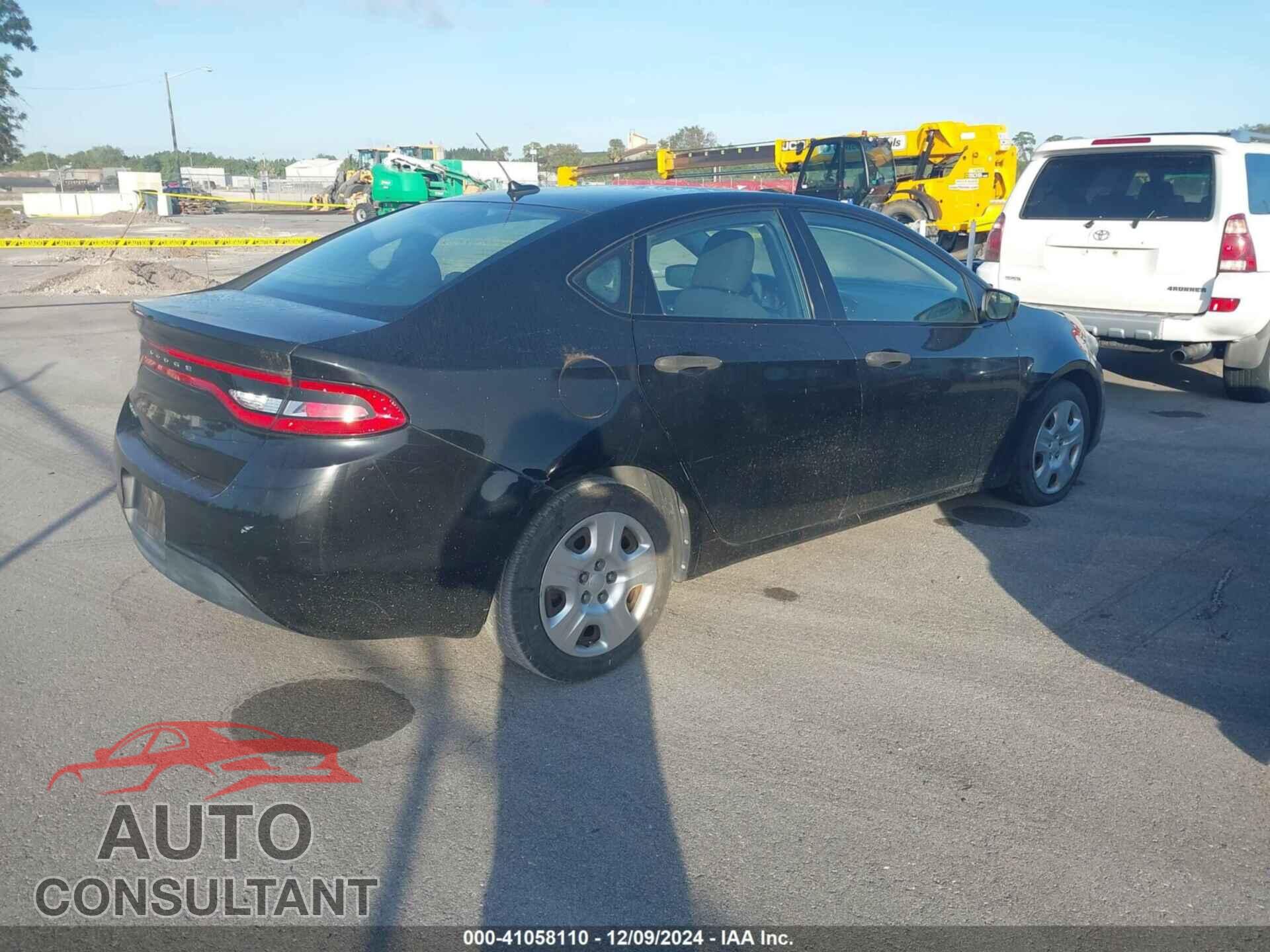 DODGE DART 2013 - 1C3CDFAA9DD304202