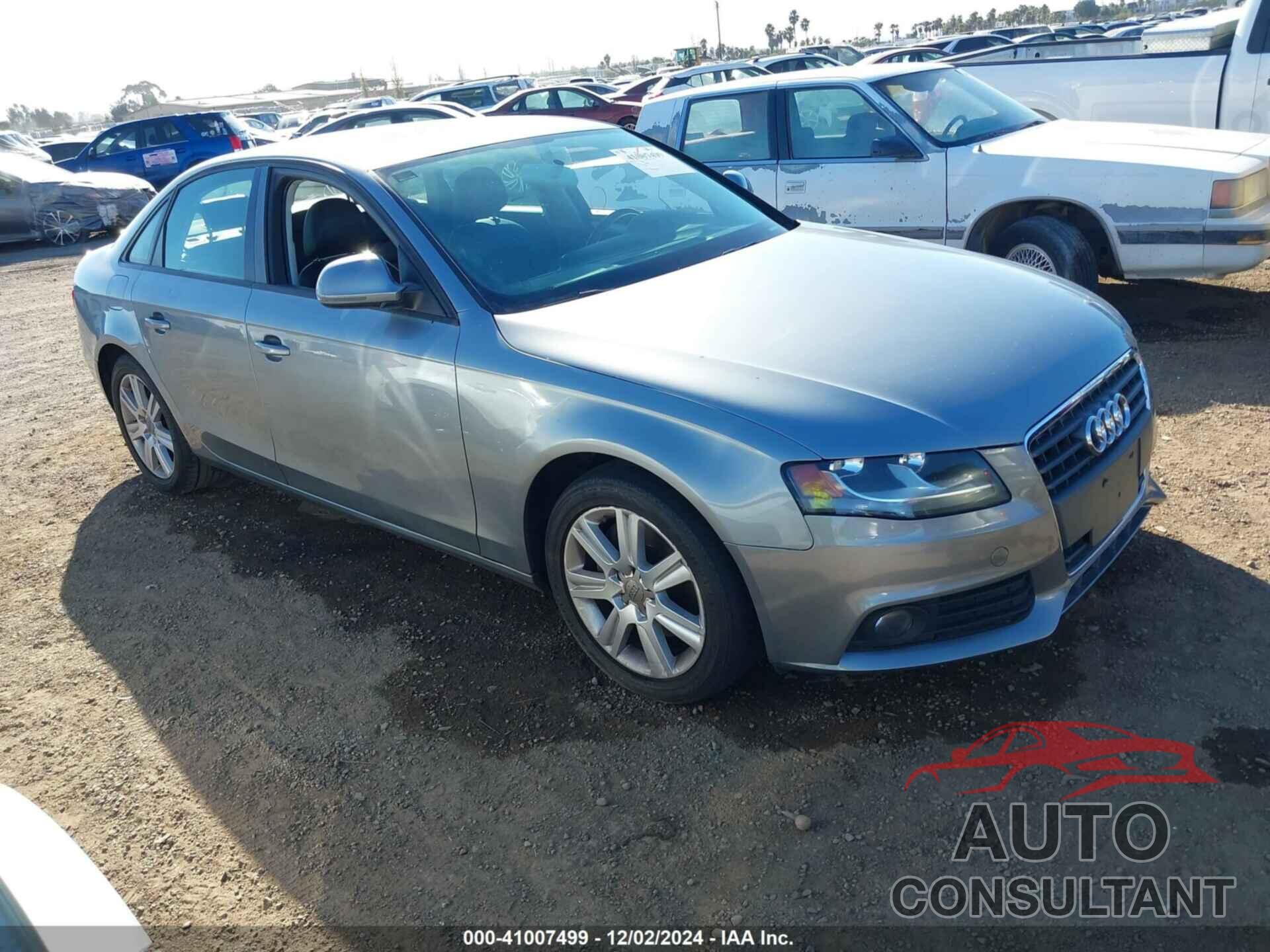 AUDI A4 2009 - WAUJF78K19N065955