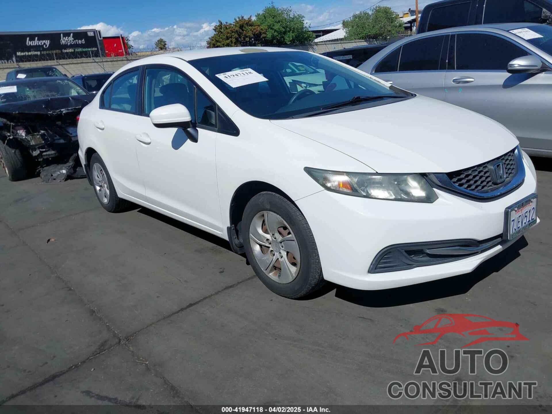 HONDA CIVIC 2015 - 2HGFB2F55FH504472