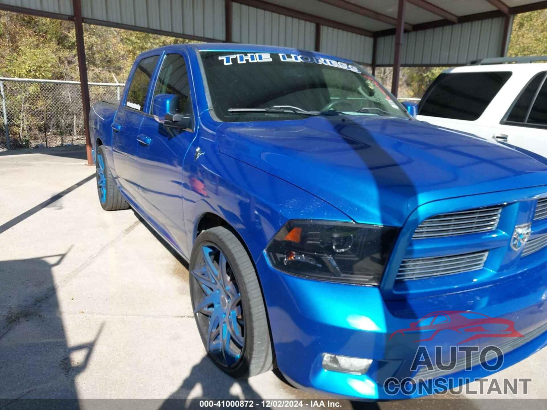 DODGE RAM 1500 2010 - 1D7RB1CT1AS181876