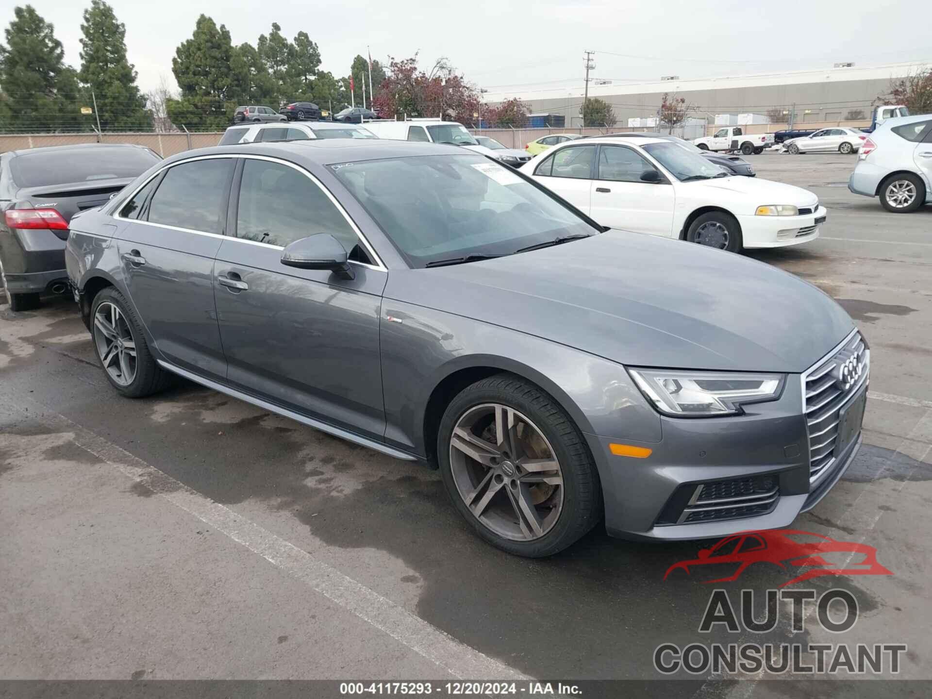 AUDI A4 2018 - WAULMAF42JA138150