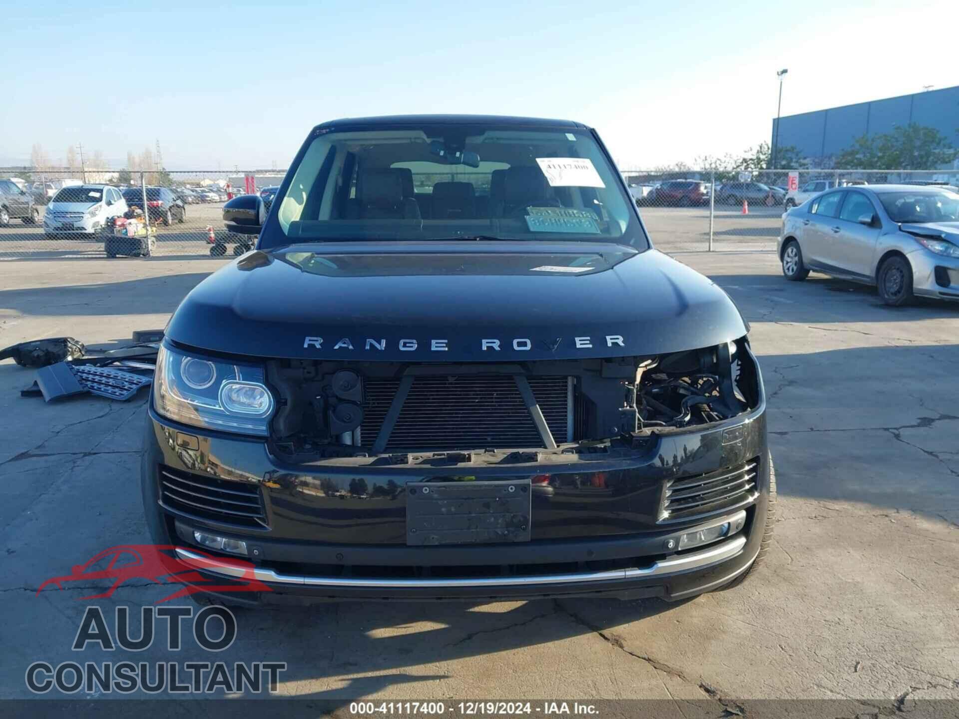 LAND ROVER RANGE ROVER 2014 - SALGS2WFXEA148134