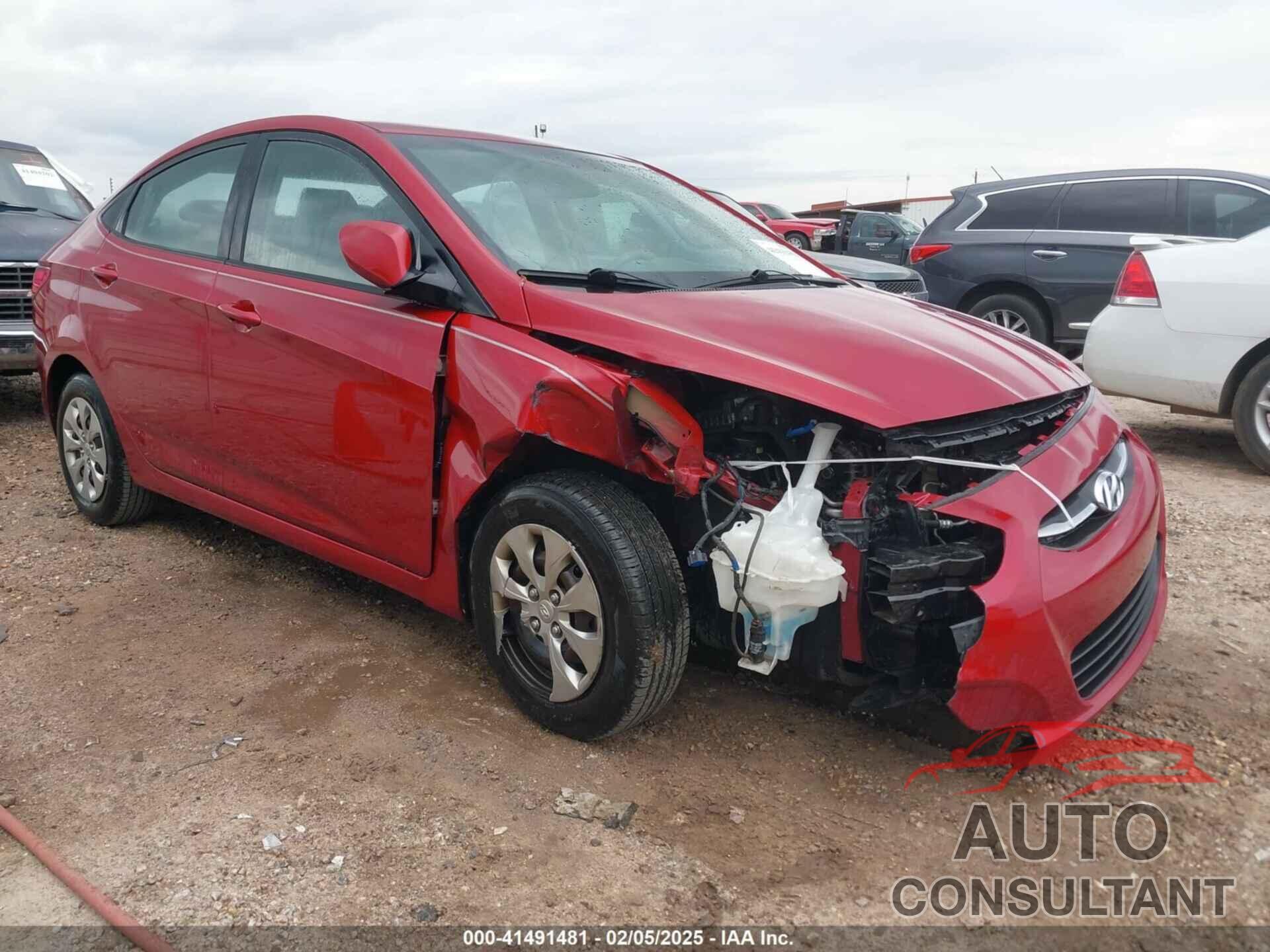HYUNDAI ACCENT 2017 - KMHCT4AE8HU376094