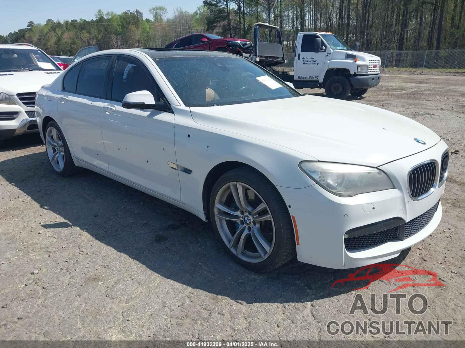 BMW 750I 2013 - WBAYA8C52DD227837