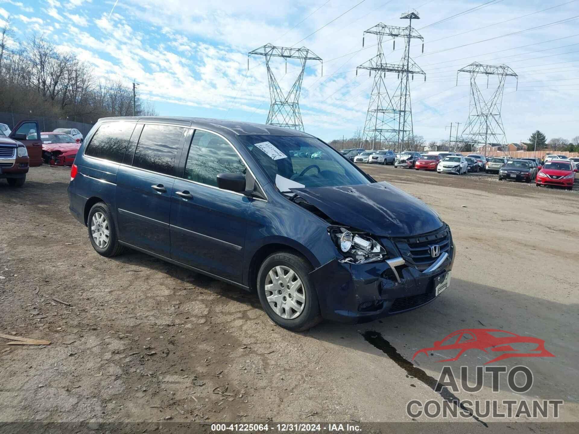 HONDA ODYSSEY 2009 - 5FNRL38239B058379