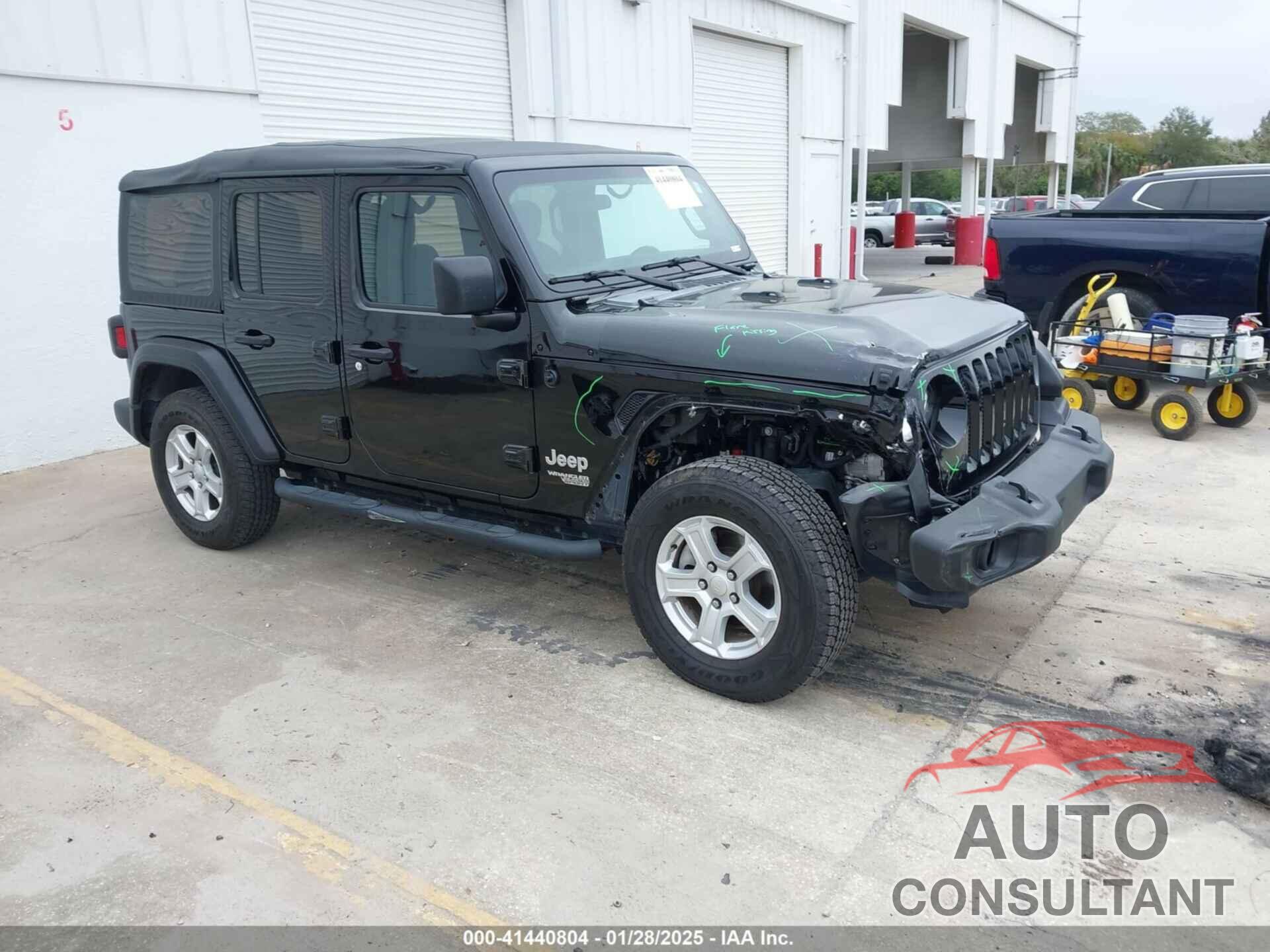 JEEP WRANGLER UNLIMITED 2020 - 1C4HJXDN8LW166119