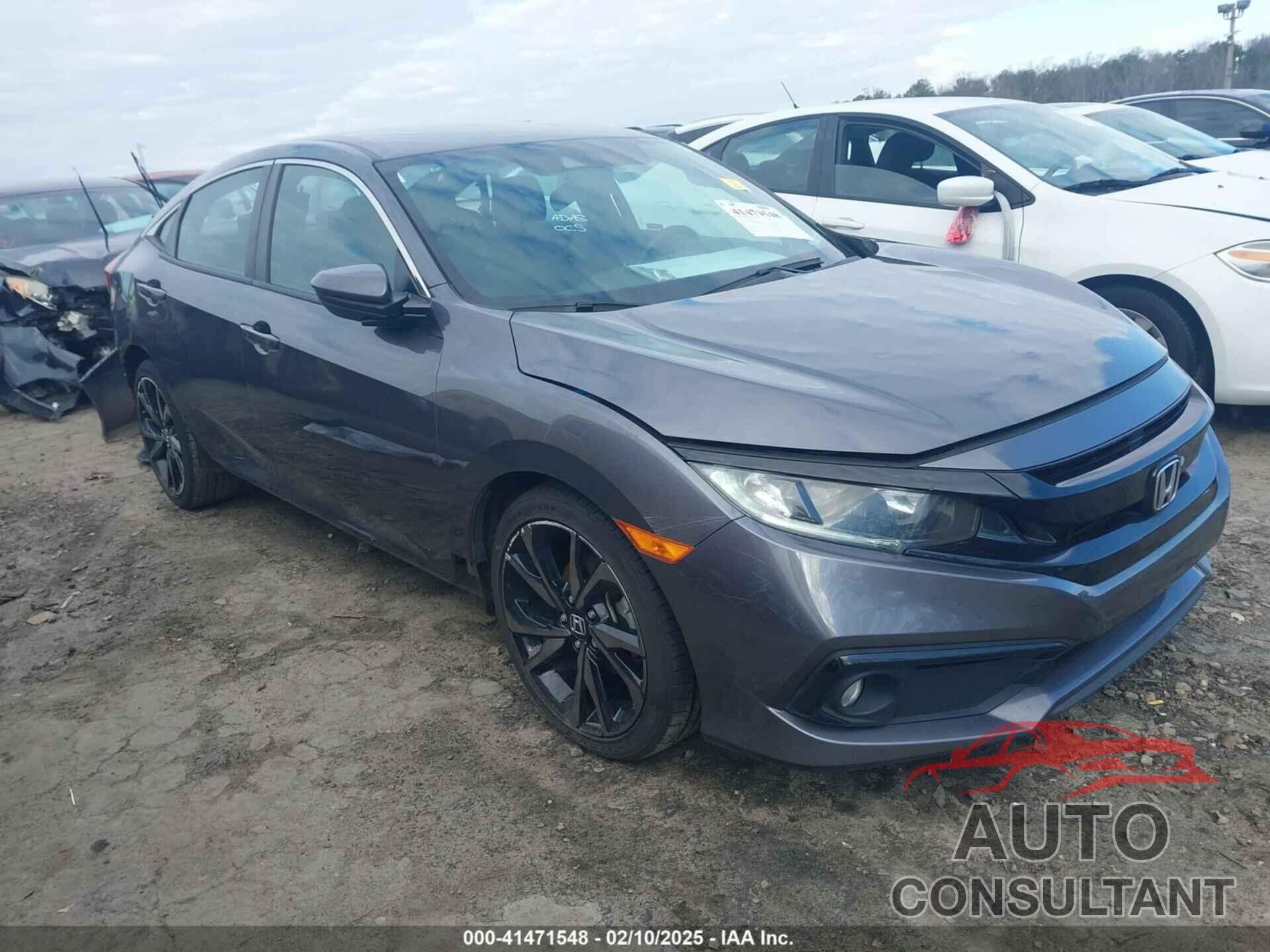 HONDA CIVIC 2019 - 2HGFC2F82KH553789