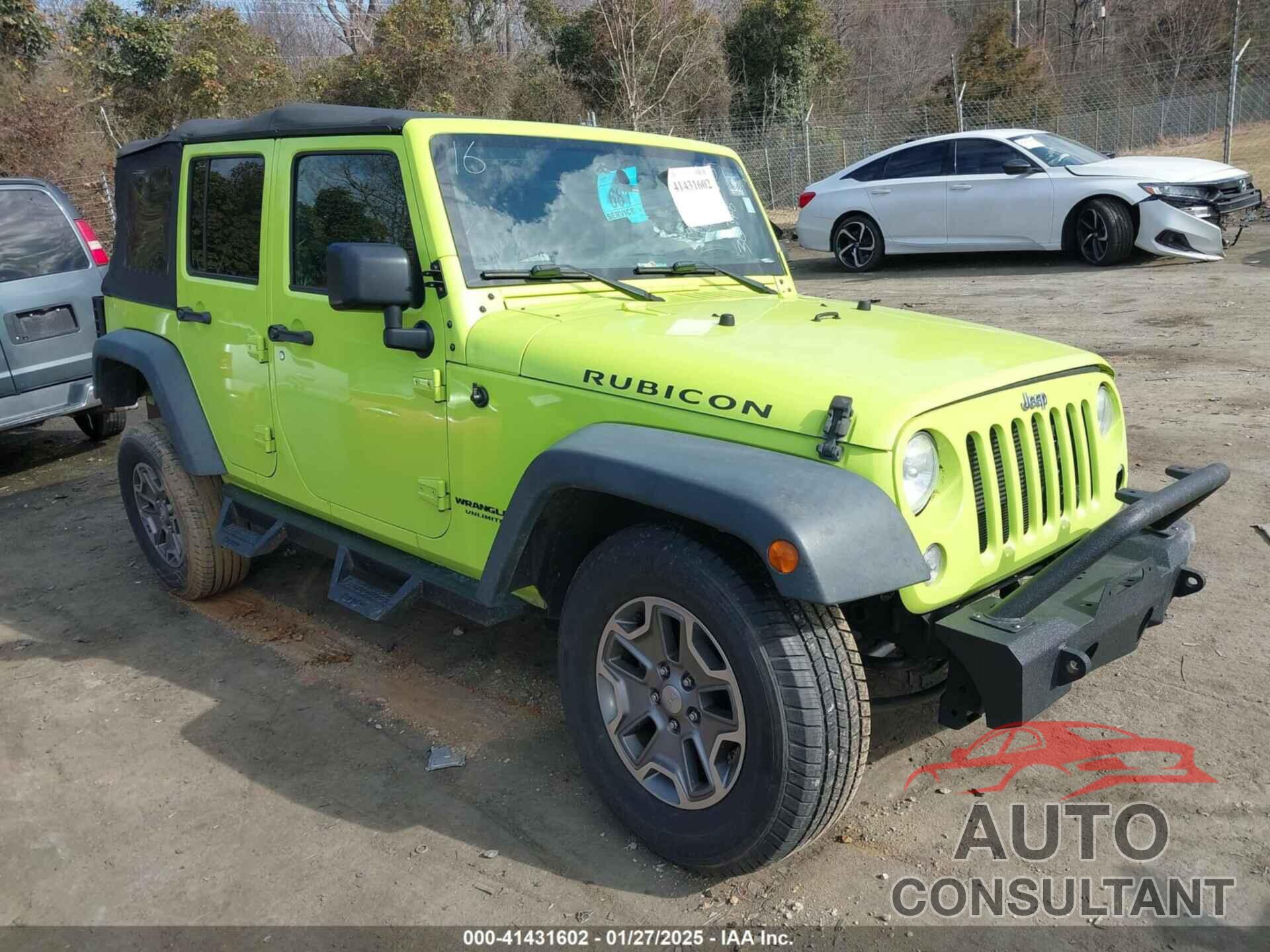 JEEP WRANGLER UNLIMITED 2016 - 1C4BJWFG8GL343046