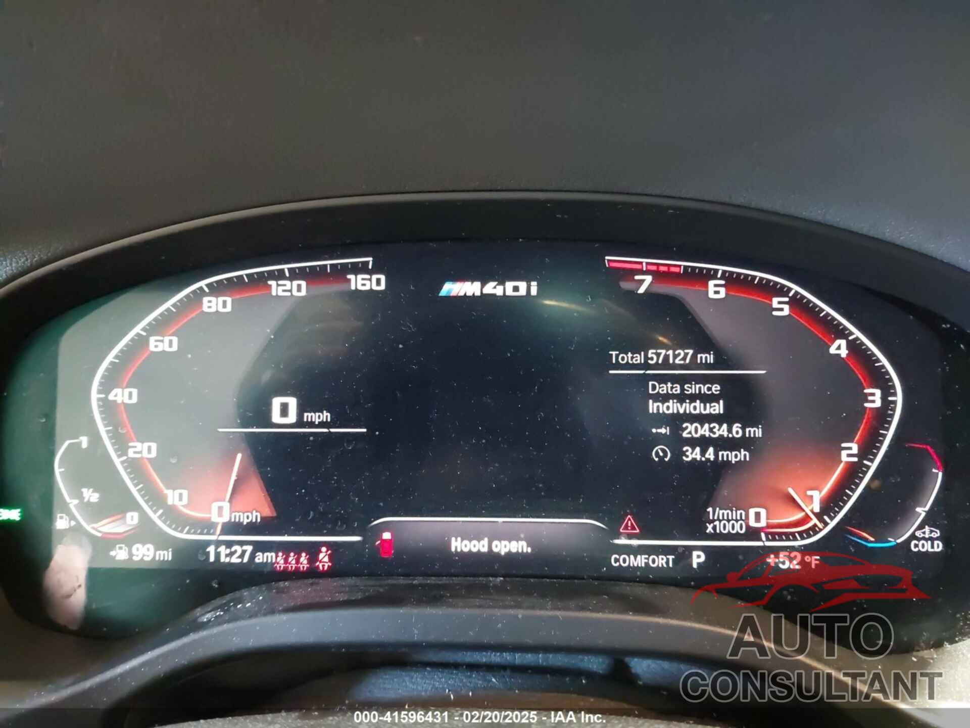 BMW X3 2020 - 5UXTY9C00L9B70494