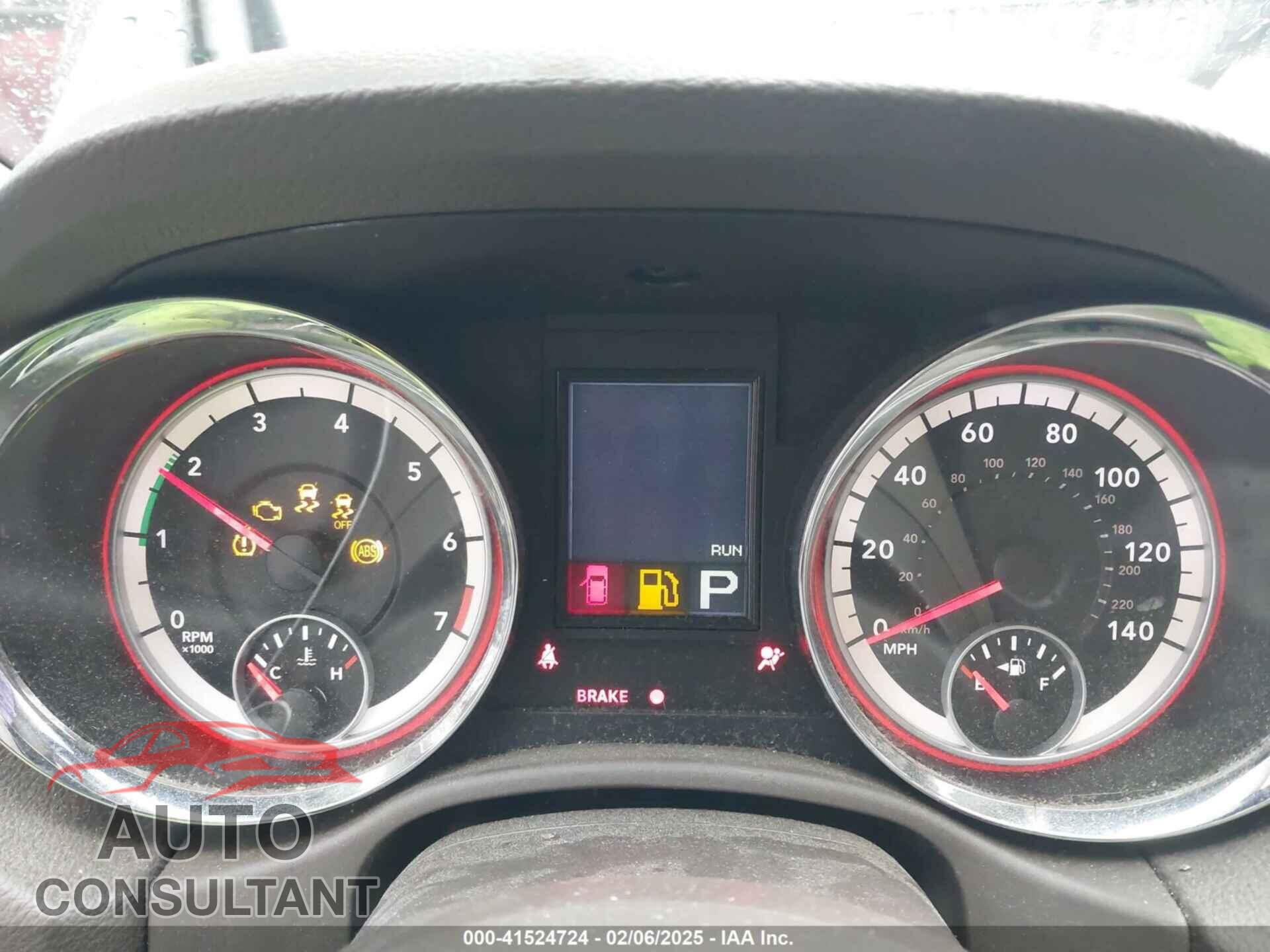 DODGE DURANGO 2012 - 1C4RDJDG8CC163314