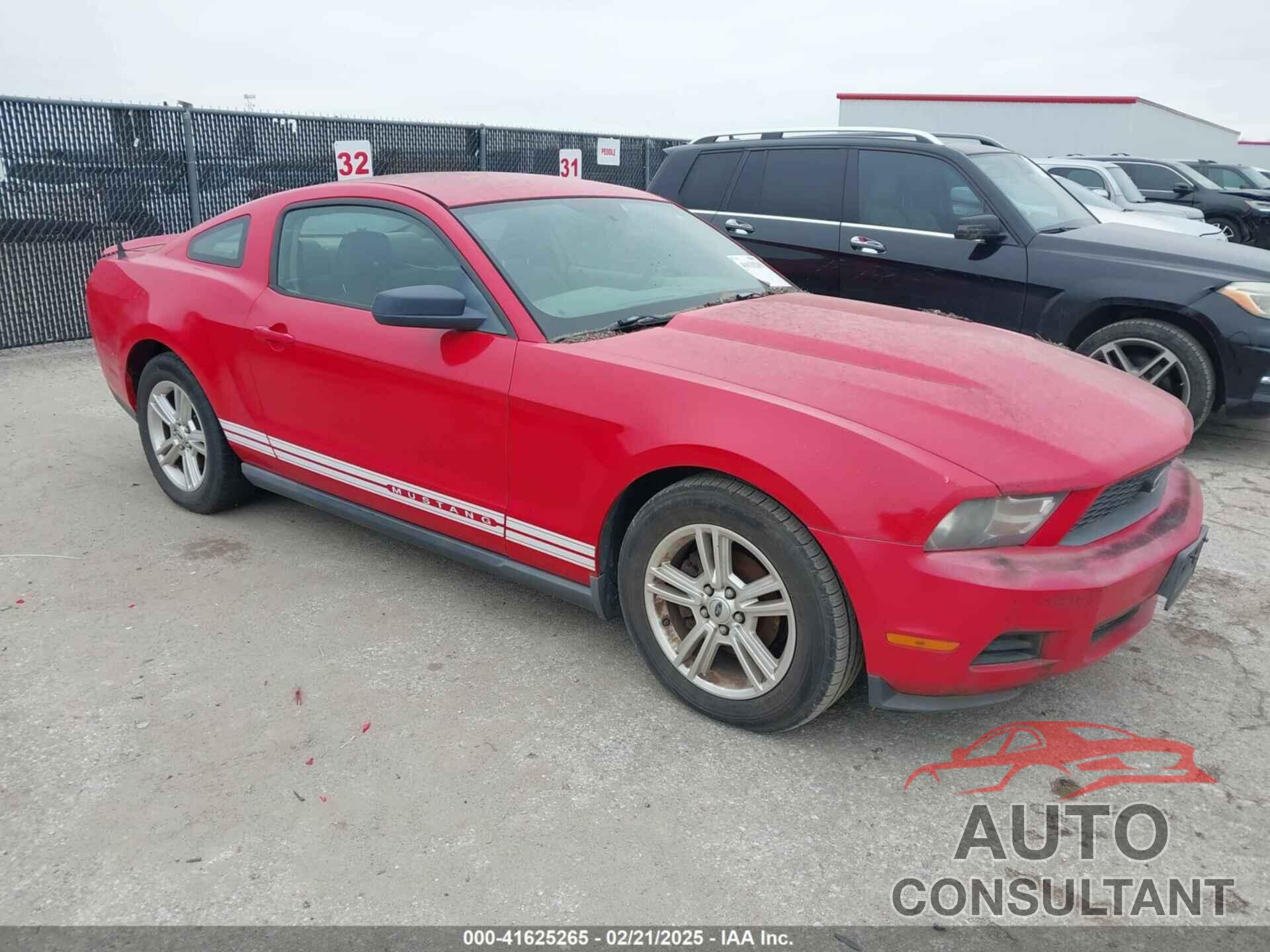 FORD MUSTANG 2010 - 1ZVBP8AN8A5153689