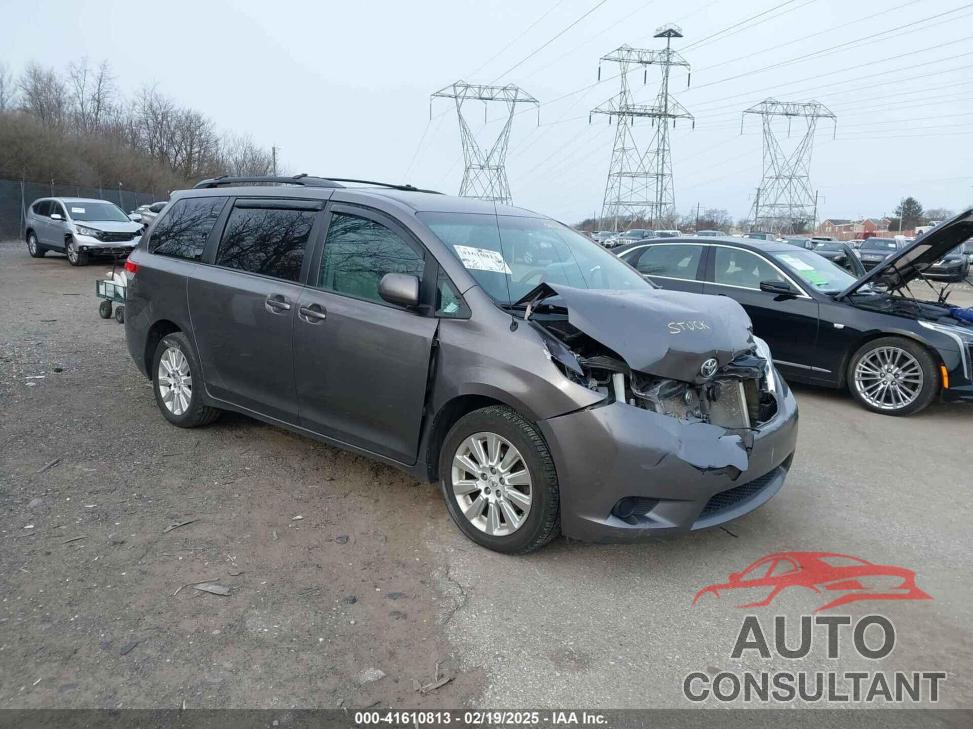 TOYOTA SIENNA 2014 - 5TDJK3DC1ES087626