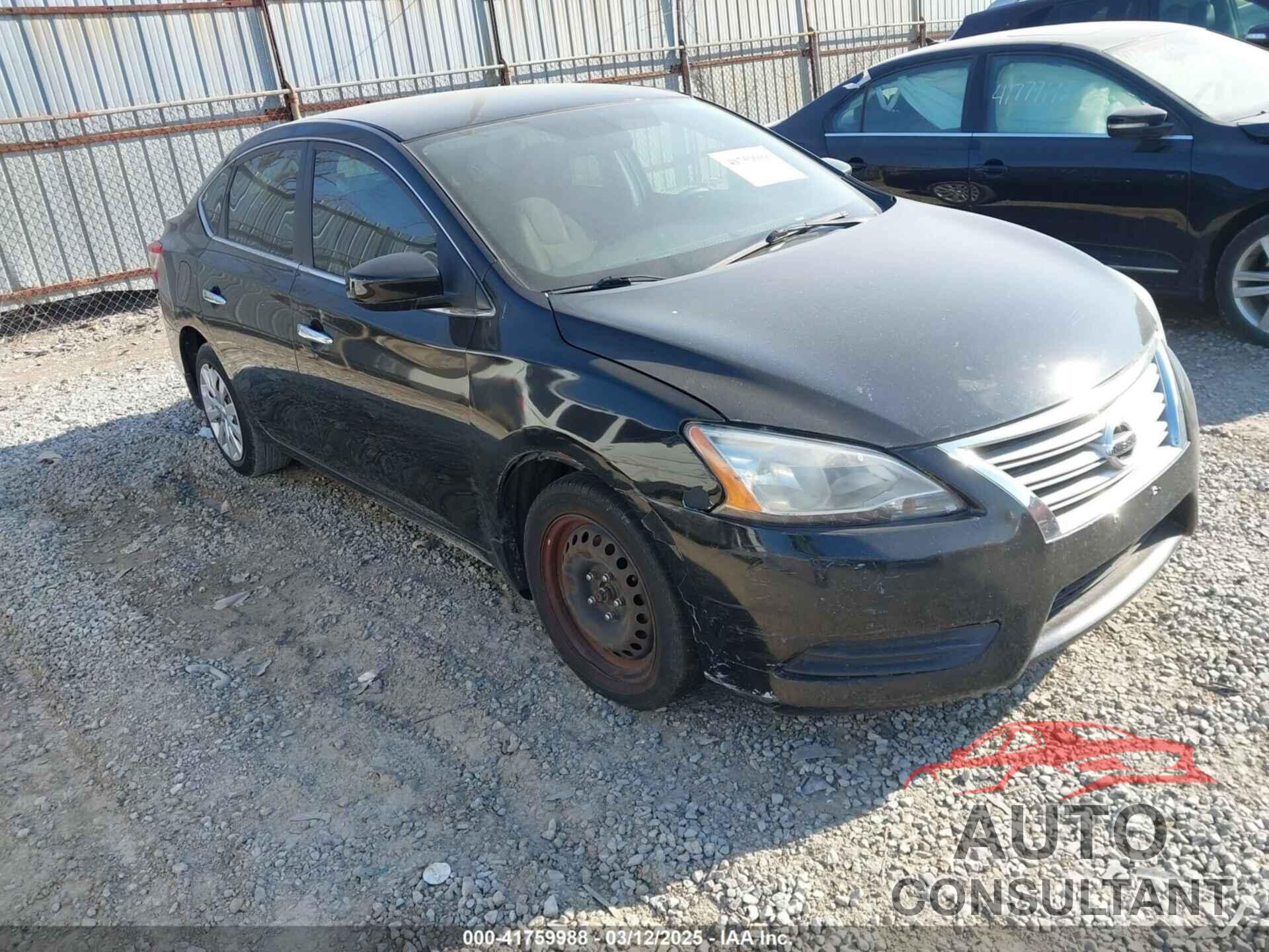 NISSAN SENTRA 2013 - 3N1AB7AP4DL762536