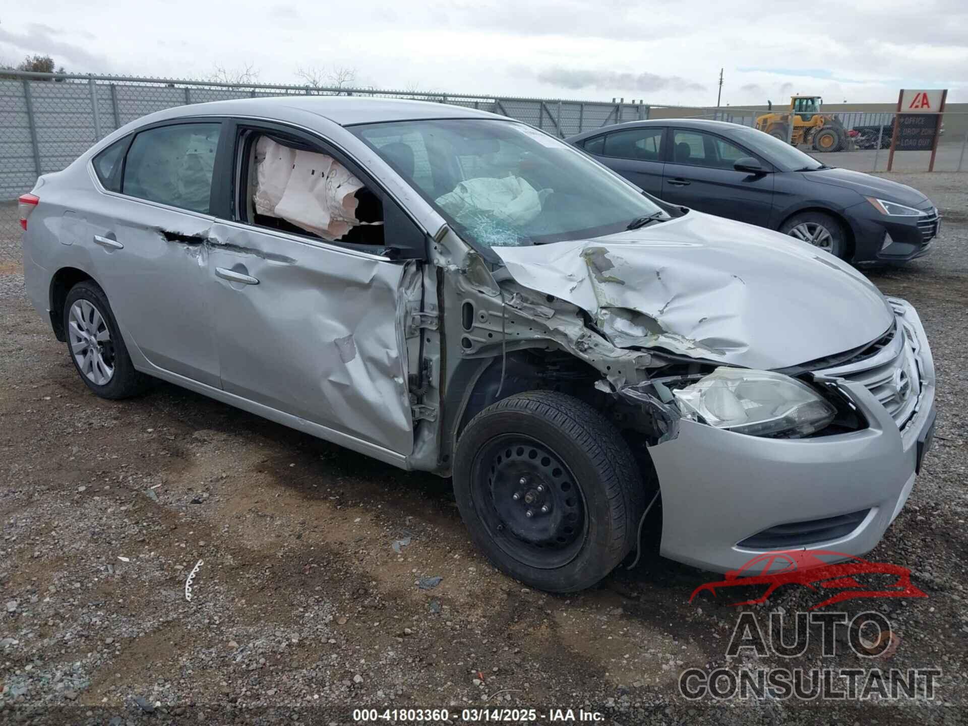 NISSAN SENTRA 2014 - 3N1AB7AP8EY201423