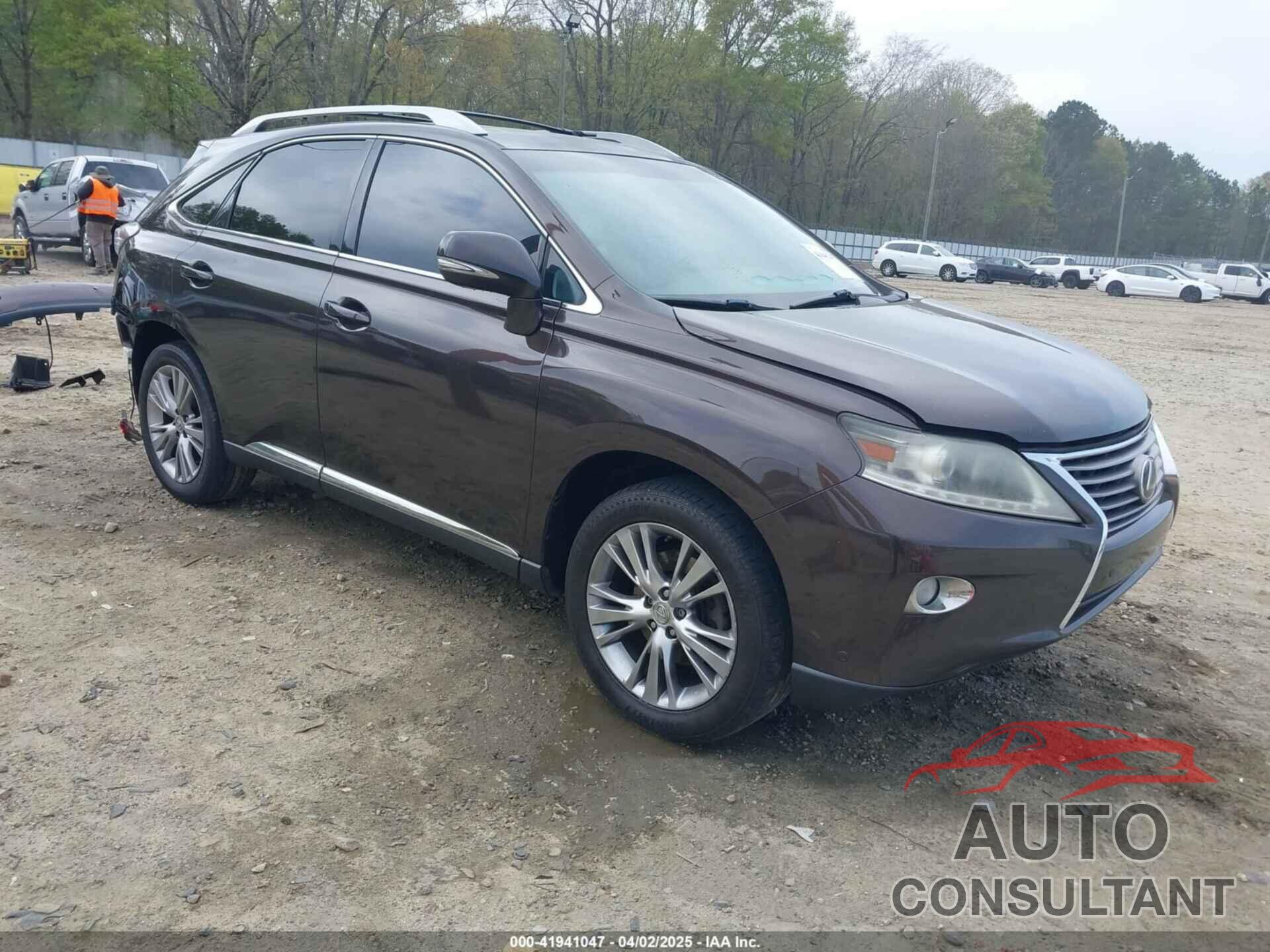 LEXUS RX 350 2013 - 2T2ZK1BAXDC120957