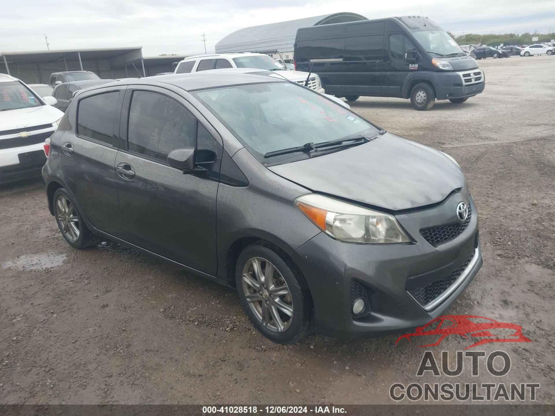 TOYOTA YARIS 2013 - JTDKTUD39DD552218