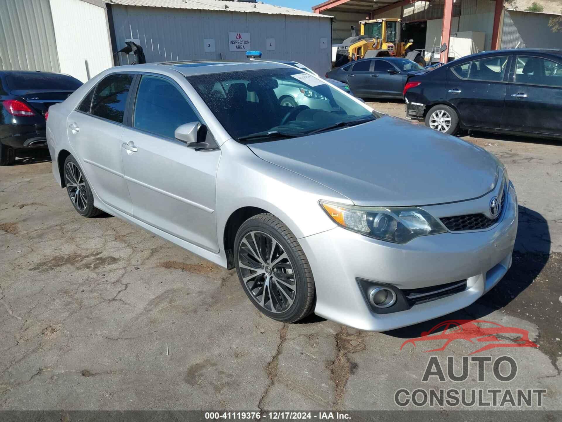 TOYOTA CAMRY 2012 - 4T1BK1FK1CU007002