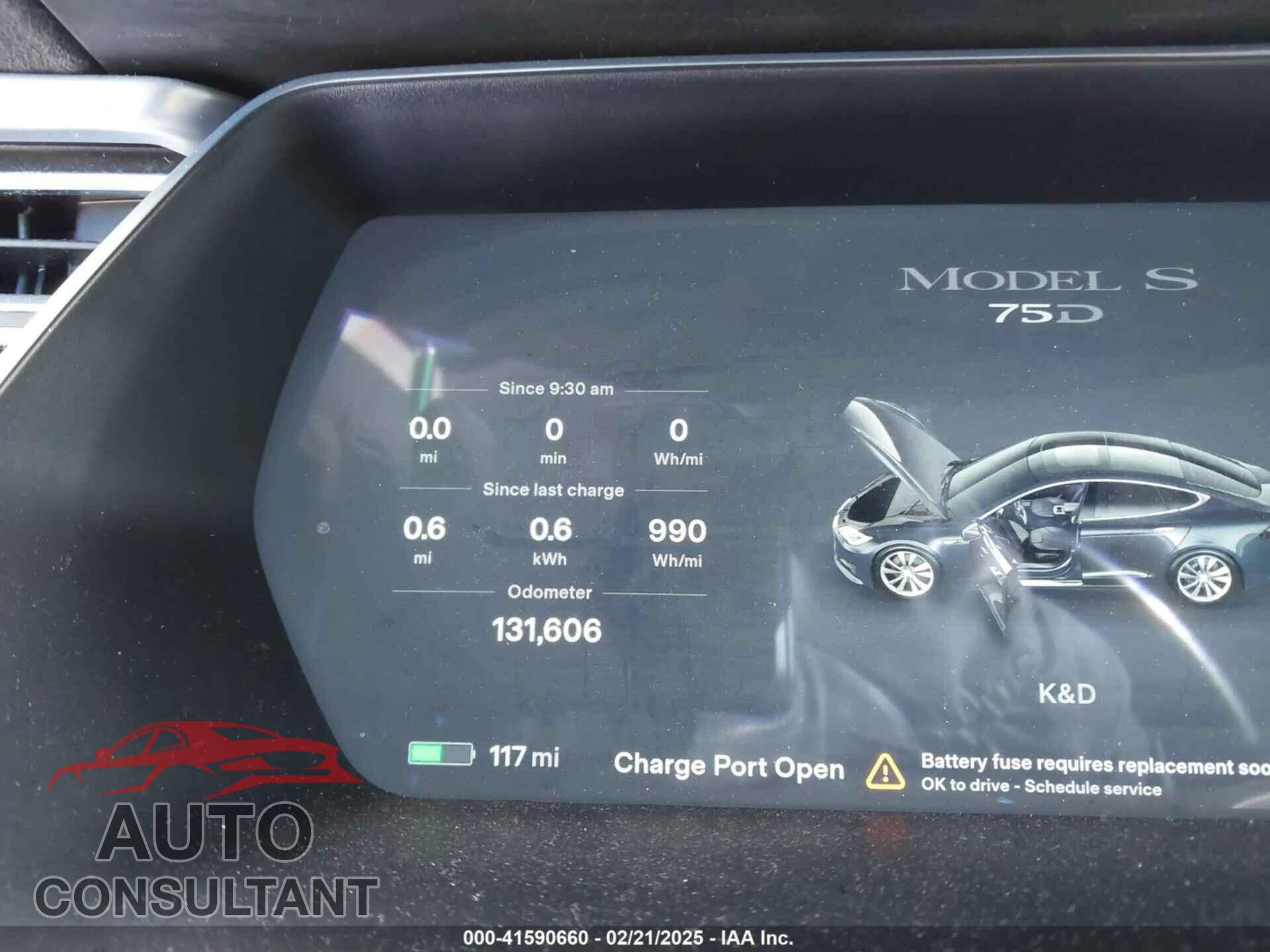 TESLA MODEL S 2017 - 5YJSA1E2XHF178730