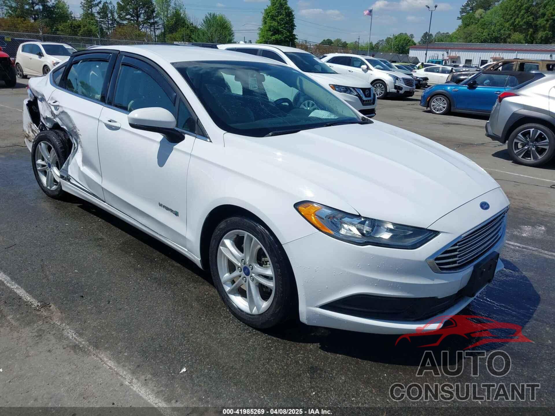 FORD FUSION HYBRID 2018 - 3FA6P0UU1JR204607