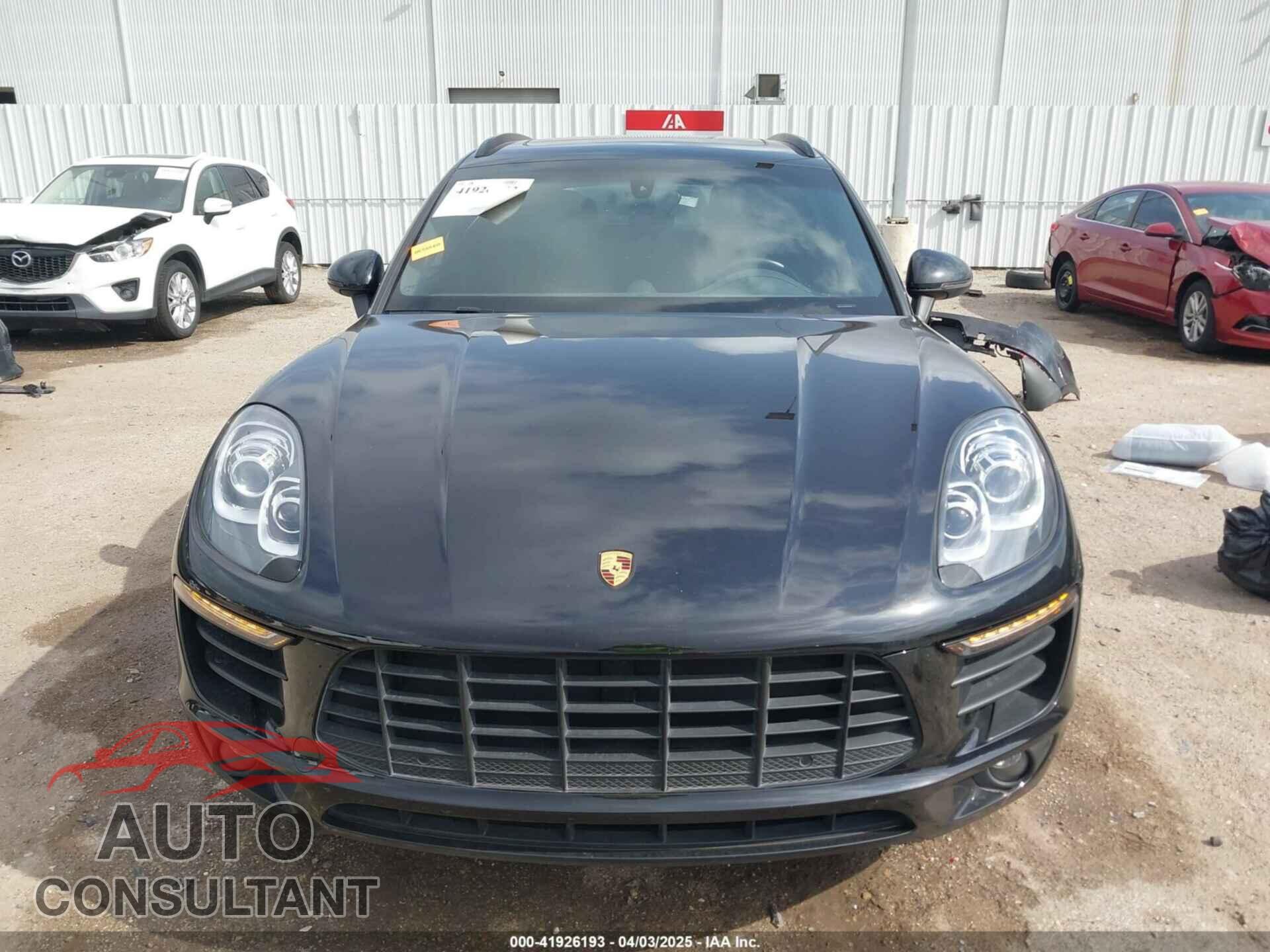 PORSCHE MACAN 2016 - WP1AB2A57GLB54670