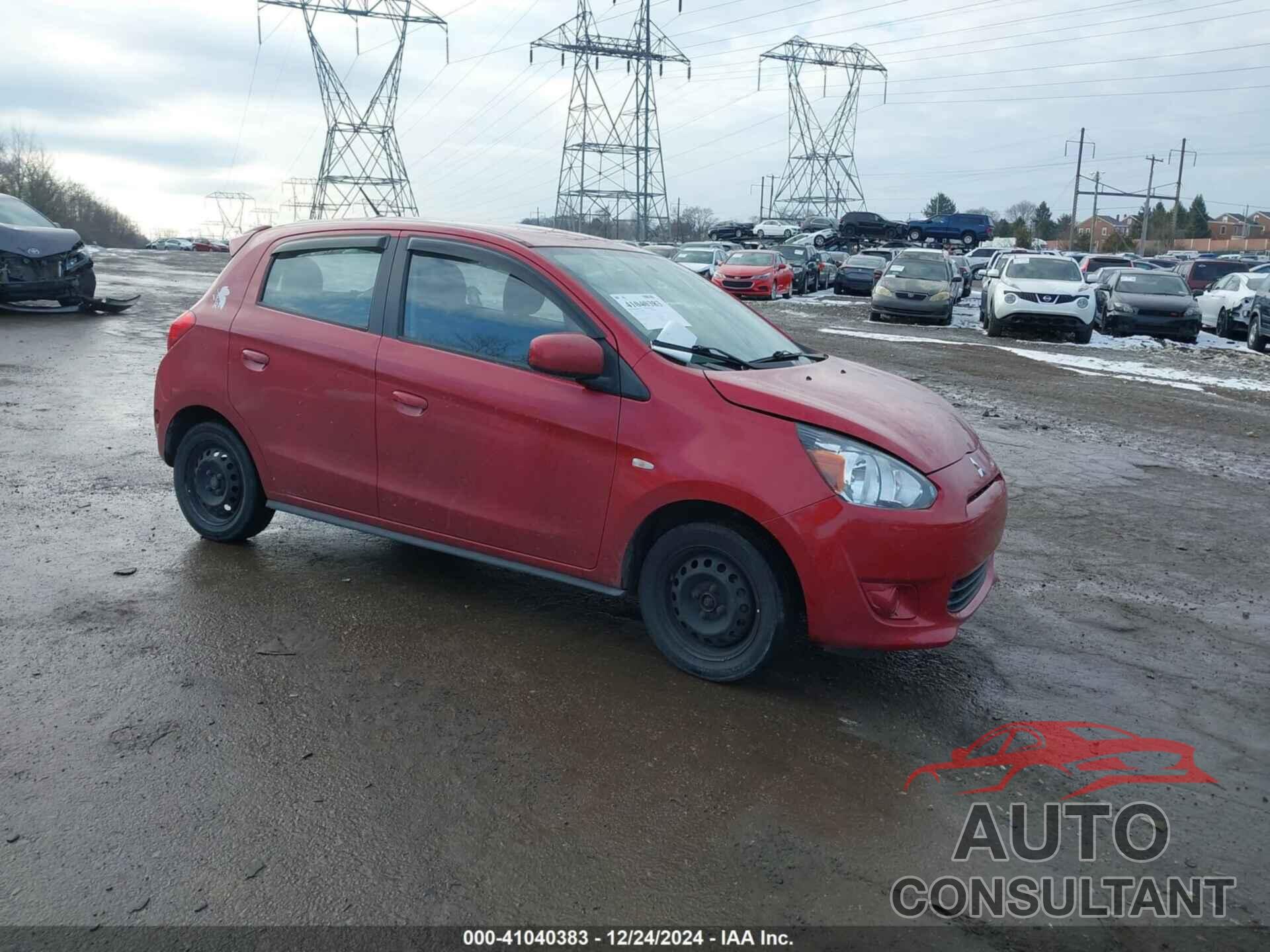 MITSUBISHI MIRAGE 2015 - ML32A3HJ6FH037104