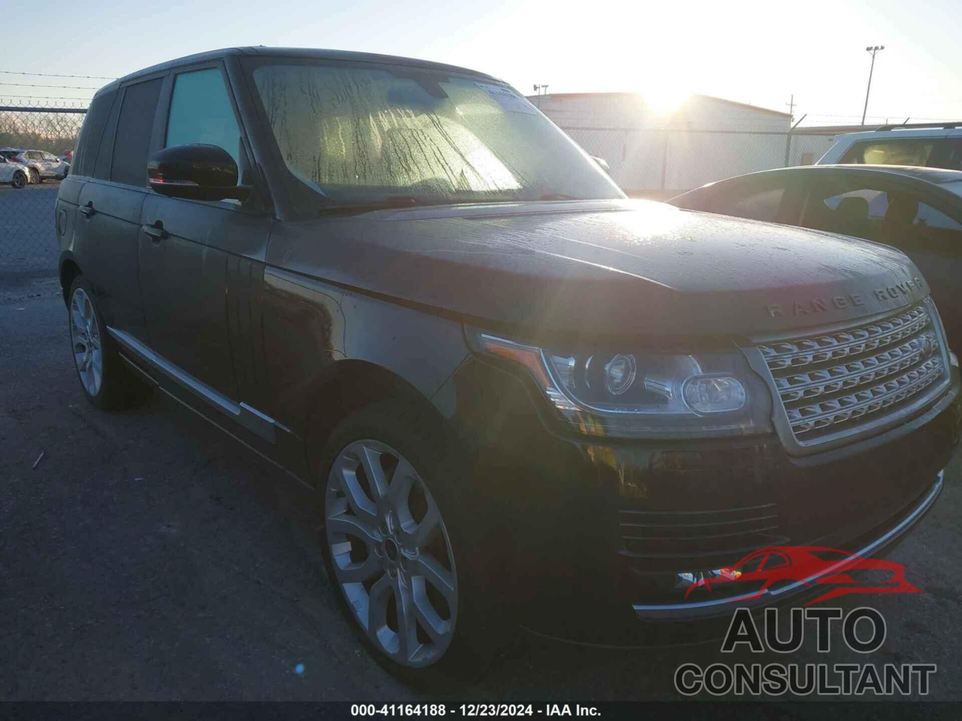 LAND ROVER RANGE ROVER 2013 - SALGS2EF7DA116239